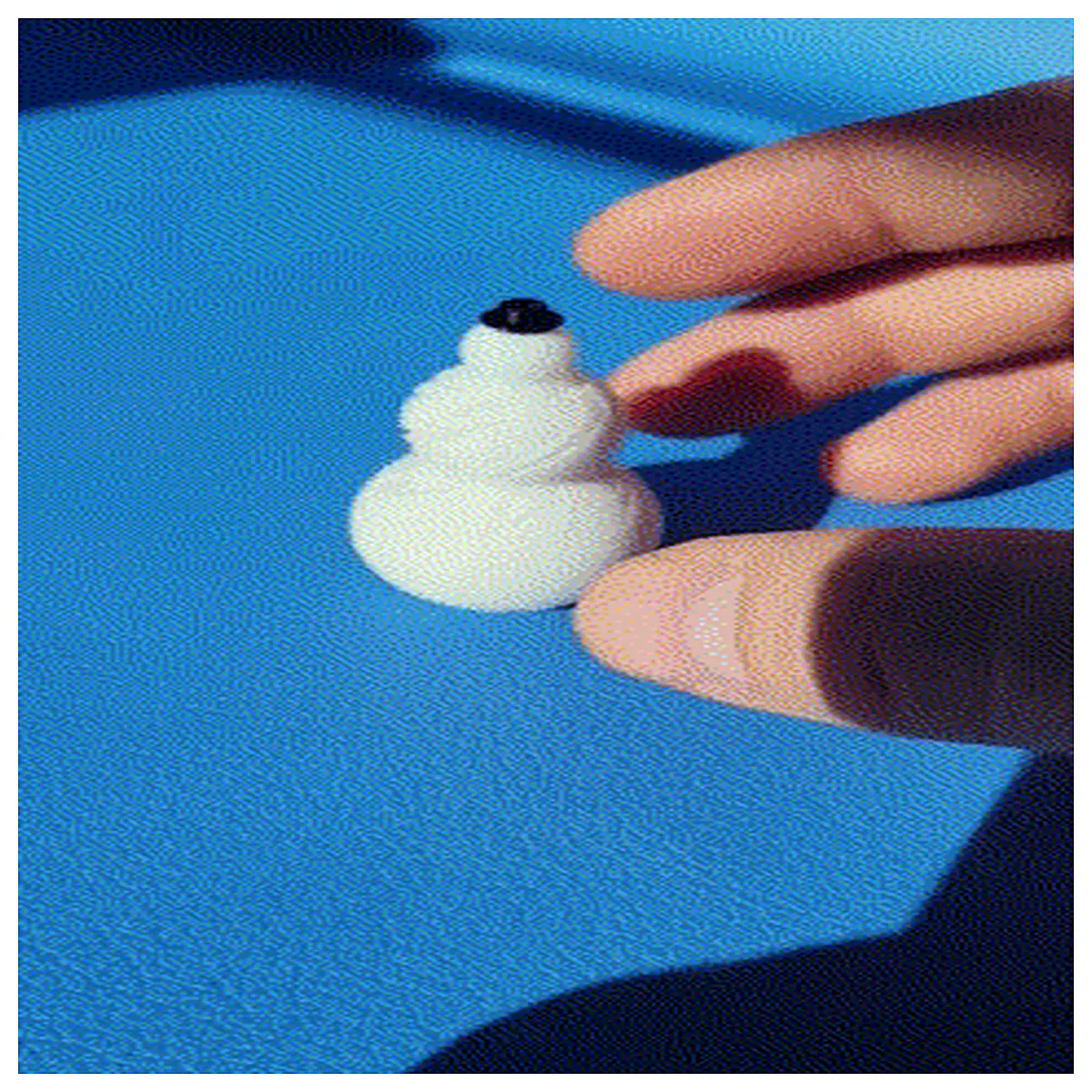 cute mini snowman figurine hollow through design desktop ornament winter holiday decor resin statue for home shelf