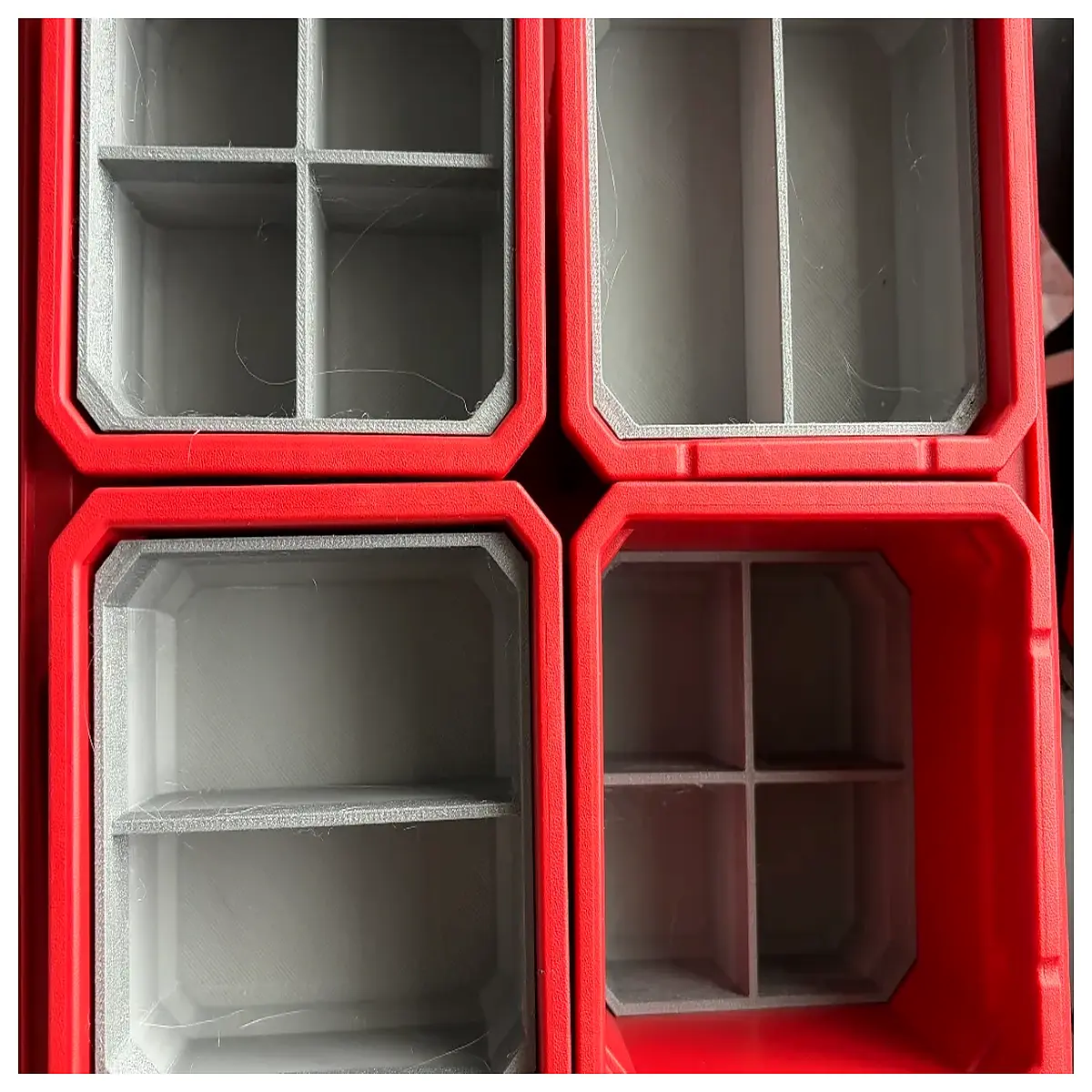 48 22 8435 Stackable Partition Box Storage Organizer Home Storage Multi Layer Packaging Box
