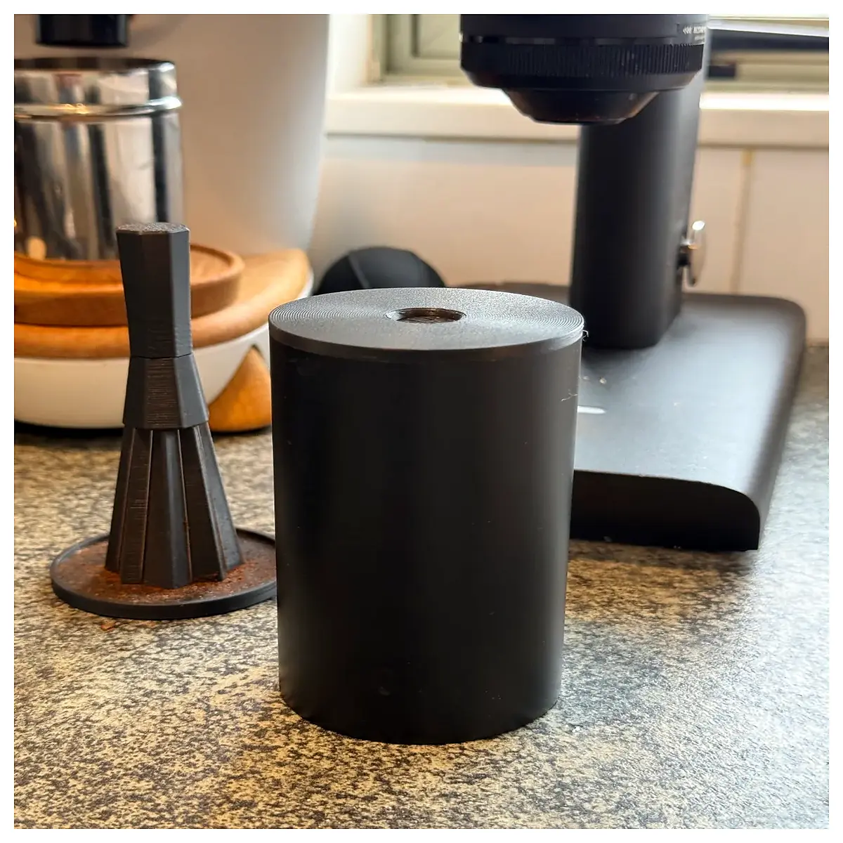 Grinder Dosage Cup Lid Shaker Screen Coffee Powder Sieving Grinding Agent Measuring Coffee Grinder Accessories Coffee Bean Sifter