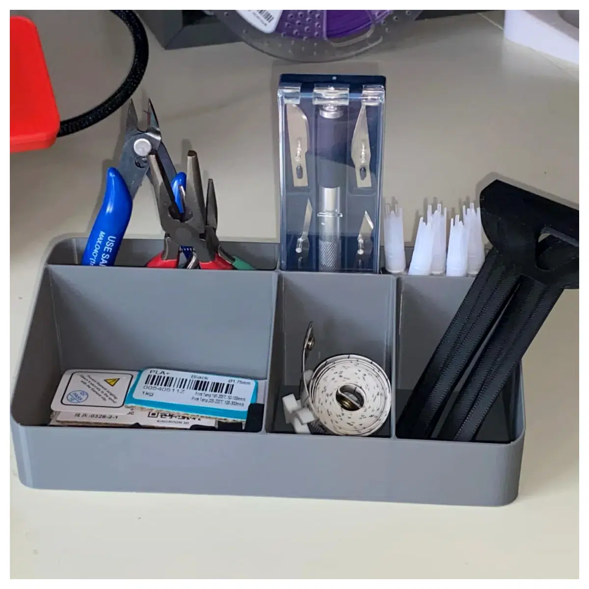 Lightweight Portable Organizer Storage Solutions Home Organization Space Optimization Clutter Box Easy Simple