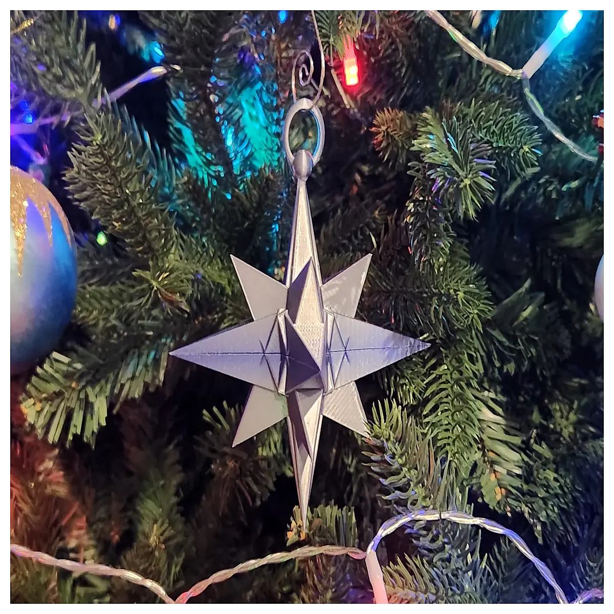 gold silver star tree toppers holiday decor