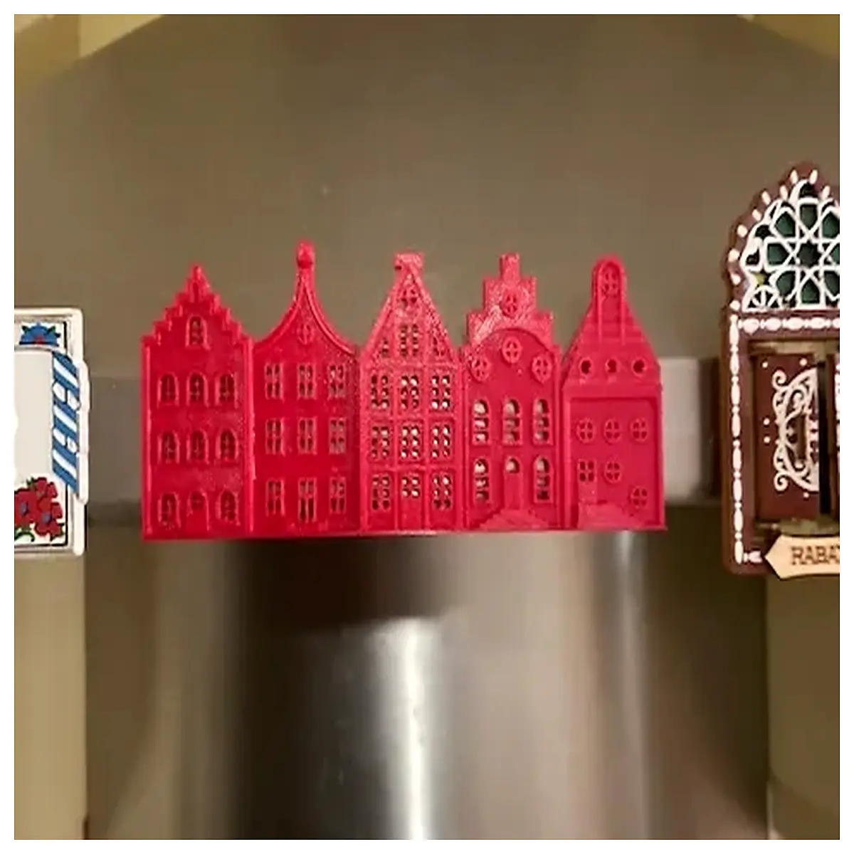 amsterdam souvenir magnet fridge door holder travel memory friends family cool dutch landmark decor