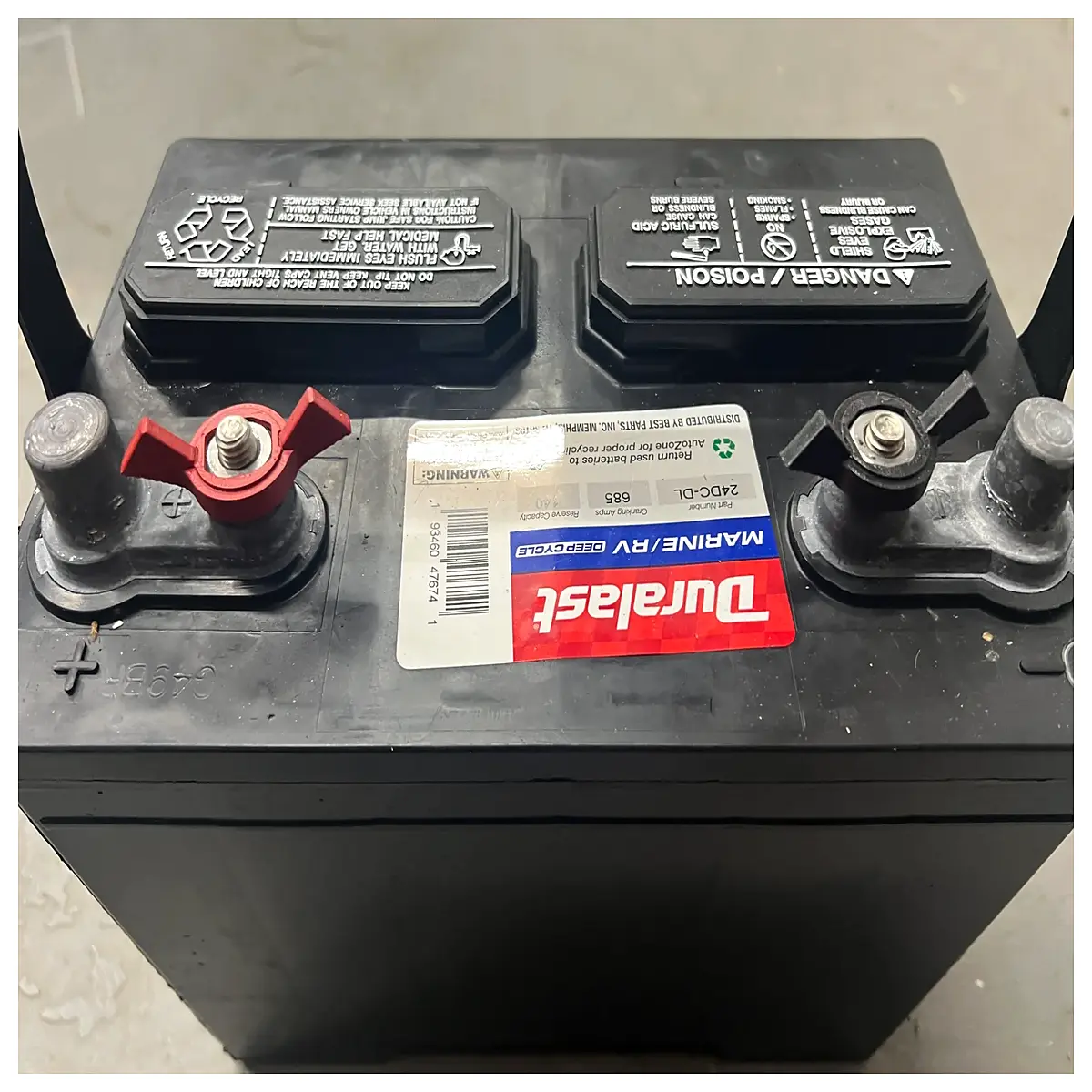 Marine Battery Terminal Adapter Wing Nut Compatible Marine Battery Connector Accessories Boat Battery Terminal Adapter
