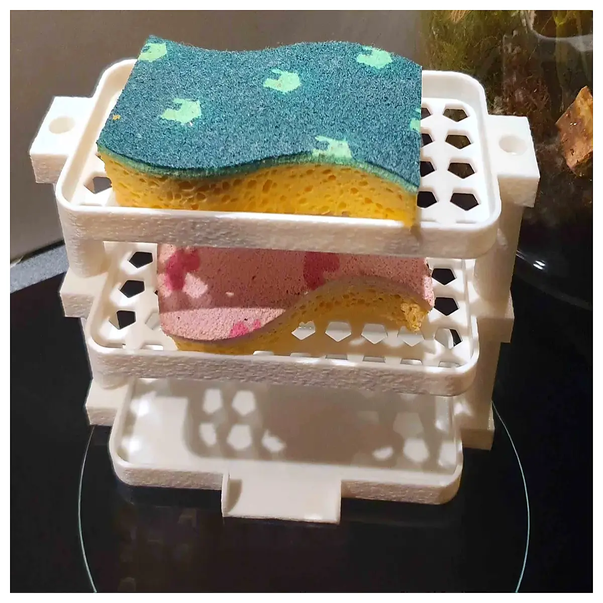 Dish Sponge Drying Rack Kitchen Drain Rack Utensil Draining Tray Multi Purpose Drying Mat Dishwashing Cleaning Tool