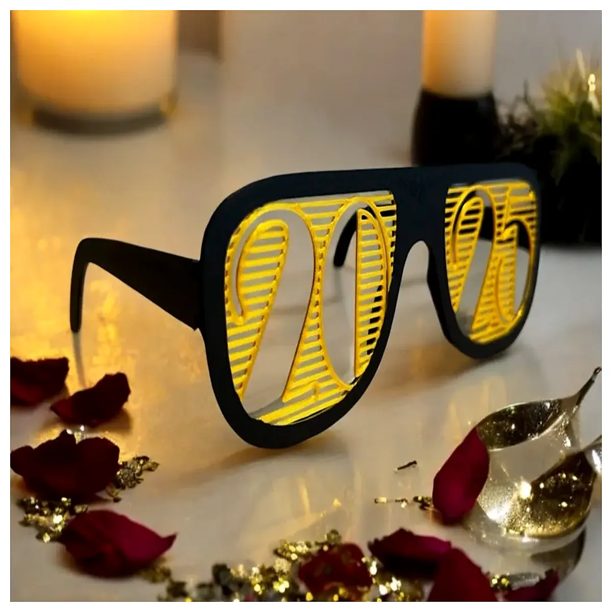 2025 Polarized Sunglasses Venetian Blind Design Flexible Hinge Protection Outdoor Sports Driving Shades