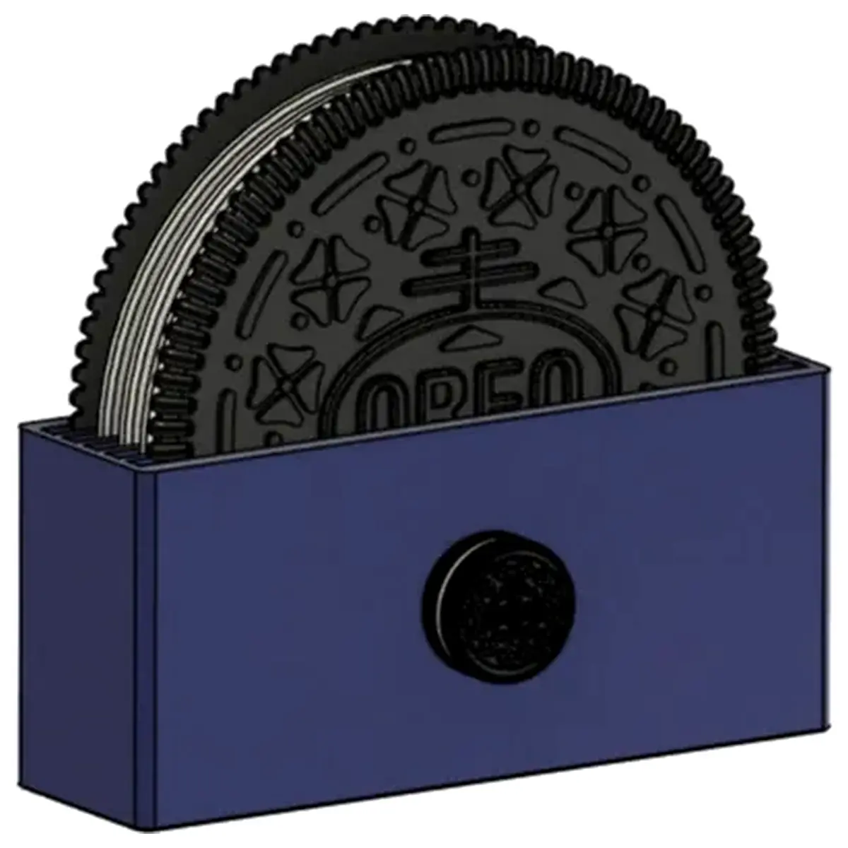 cookie shaped coaster with cute snack holder for desk drink mat organizer kitchen counter accessory fun party tableware