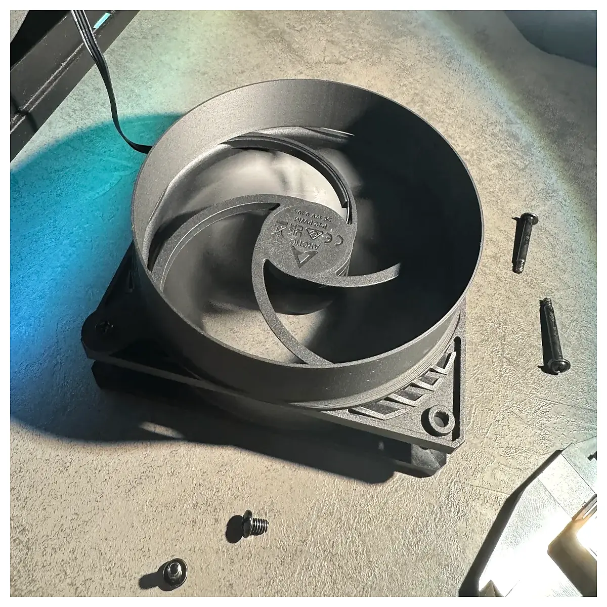 120mm Radiator Rear Airflow Duct Cooling Accessories PC Radiator Duct Flow Guide PC Cooling Outlet