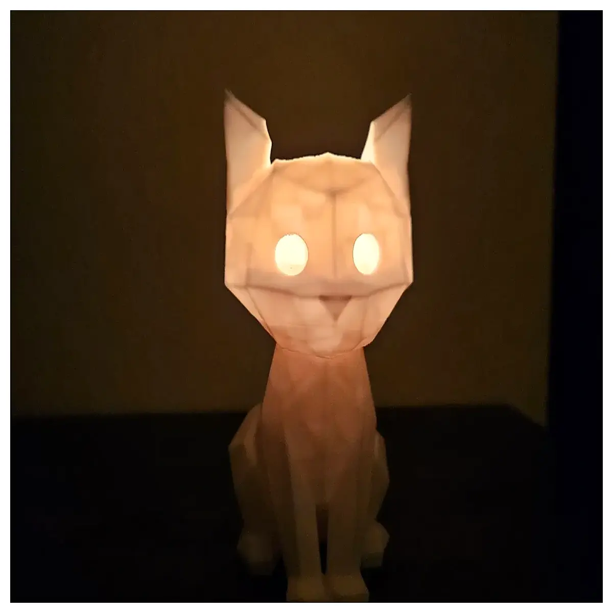 Geometric Cat Candle Creative Home Decor Scented Candle Cat Figurine Gift Idea