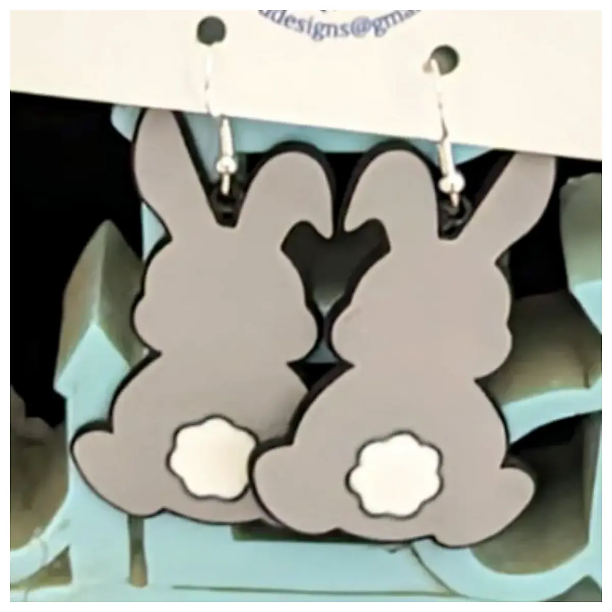 Rabbit Ear Earrings Women Girls Cute Cartoon Kawaii Angel Wings Earring Studs Student Gift Rabbit Decoration Accessories Sweet Earrings