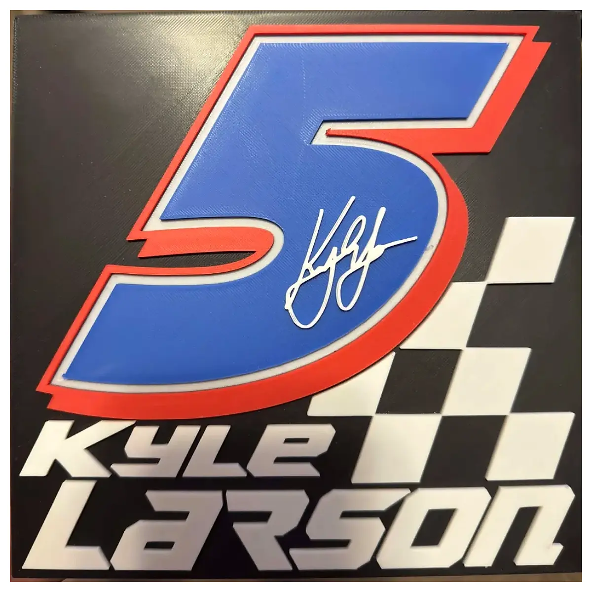 Kearlarsen Checkered Flag Memorial Patriotic Flag Decoration Outdoor Event History Commemorative Flag Accessories