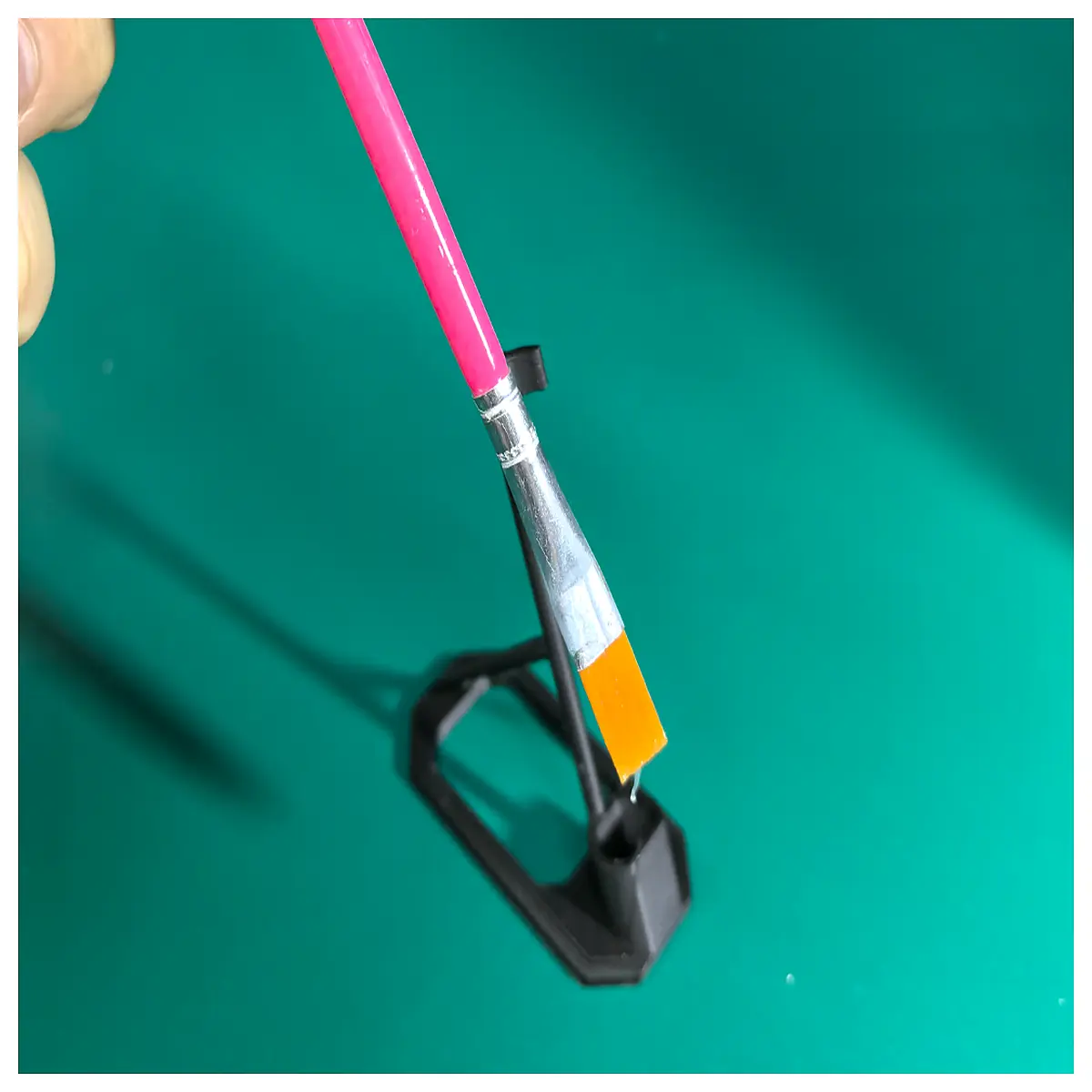 solder paste applicator brush with holder for pcb repair electronics soldering tools