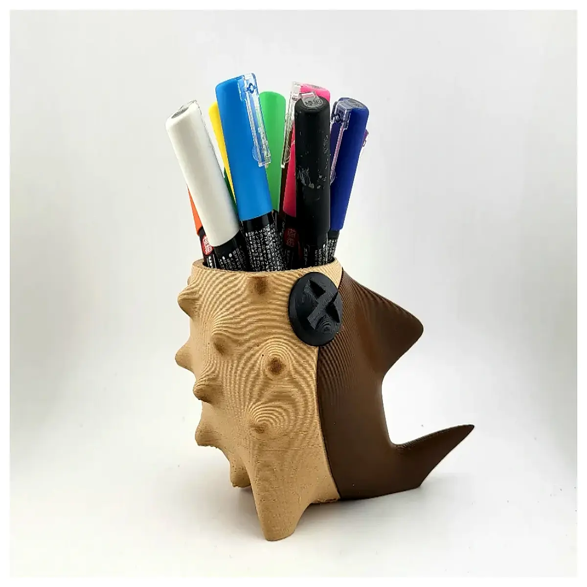 desk organizer for paint brushes and calligraphy pens storage box