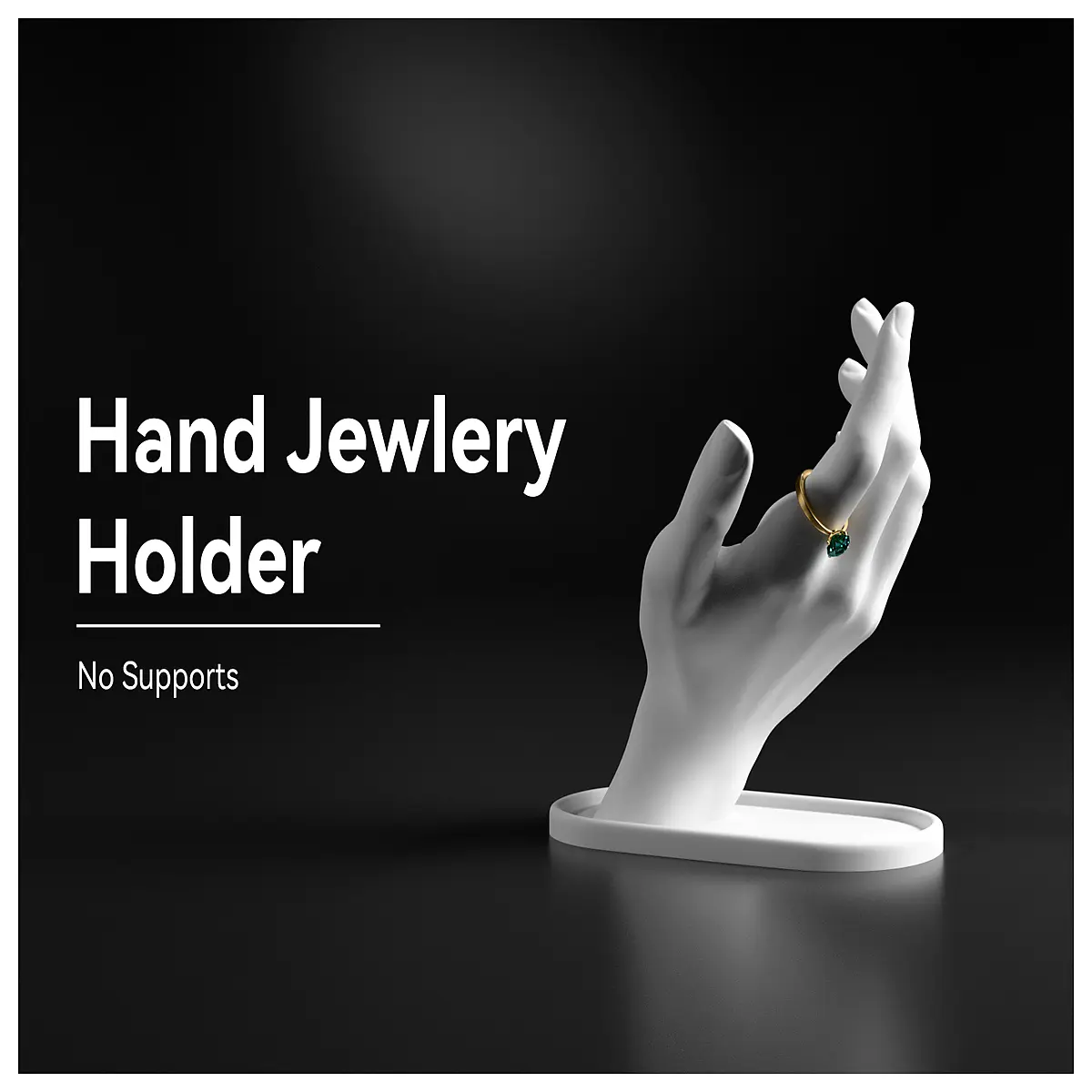3D Scan Jewelry Stand No Support Needed for Jewelry Scanning Rapid Setup Scanning Accessories
