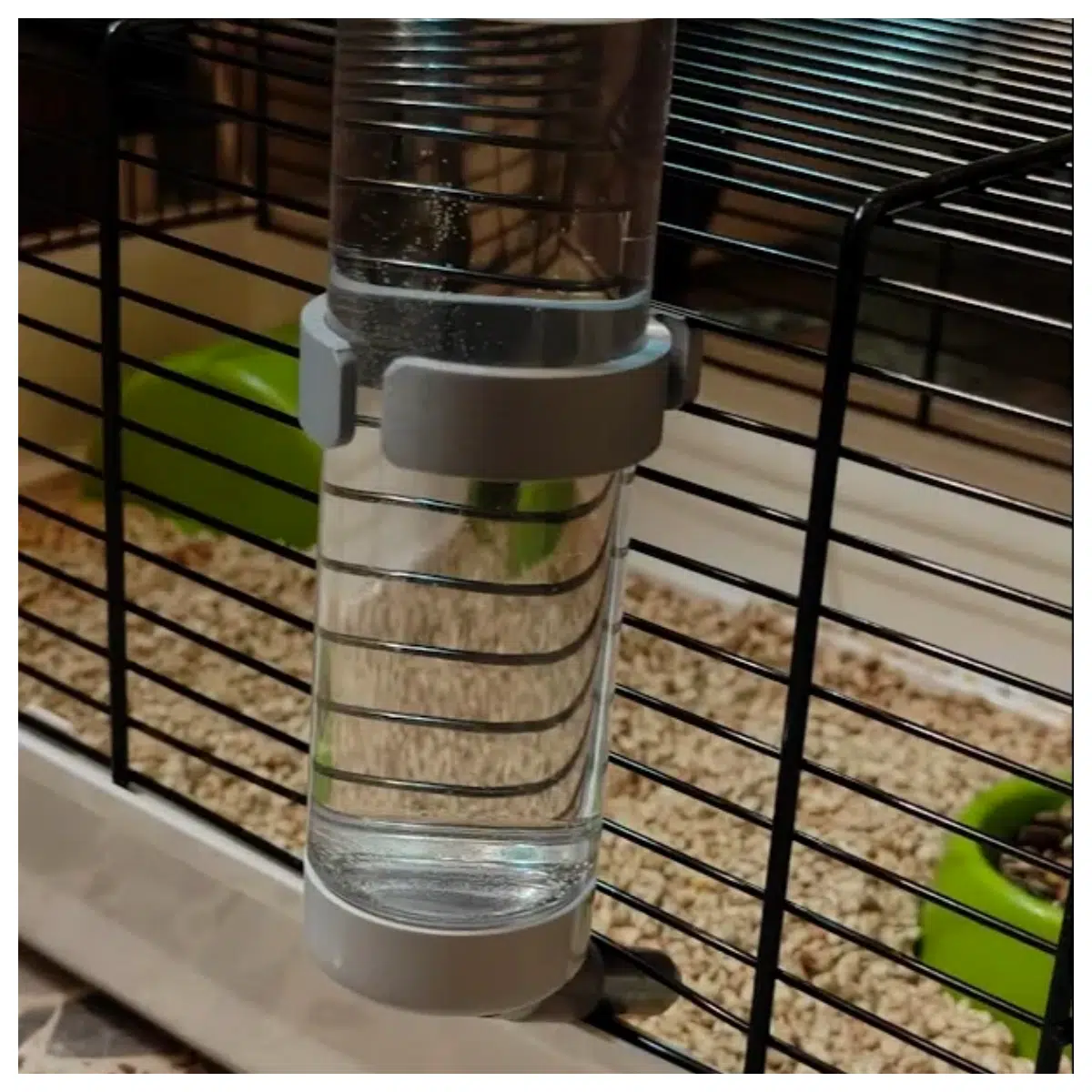 hamster water bottle holder mount clip for cage rod hook accessory