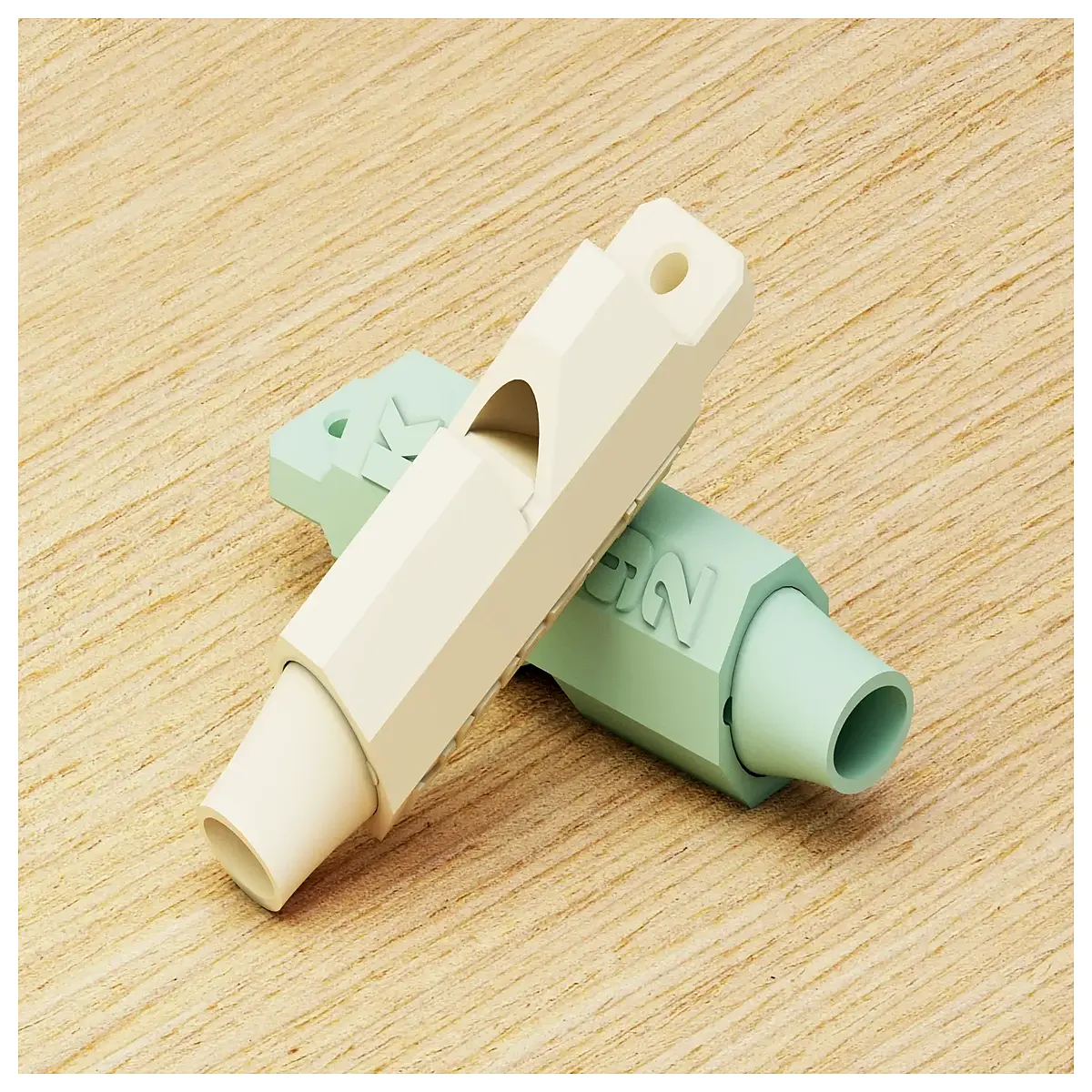 Loud Whistle Flat Mouth Design Support Short Tube Enhanced Sound Kids Toy Instrument Learning