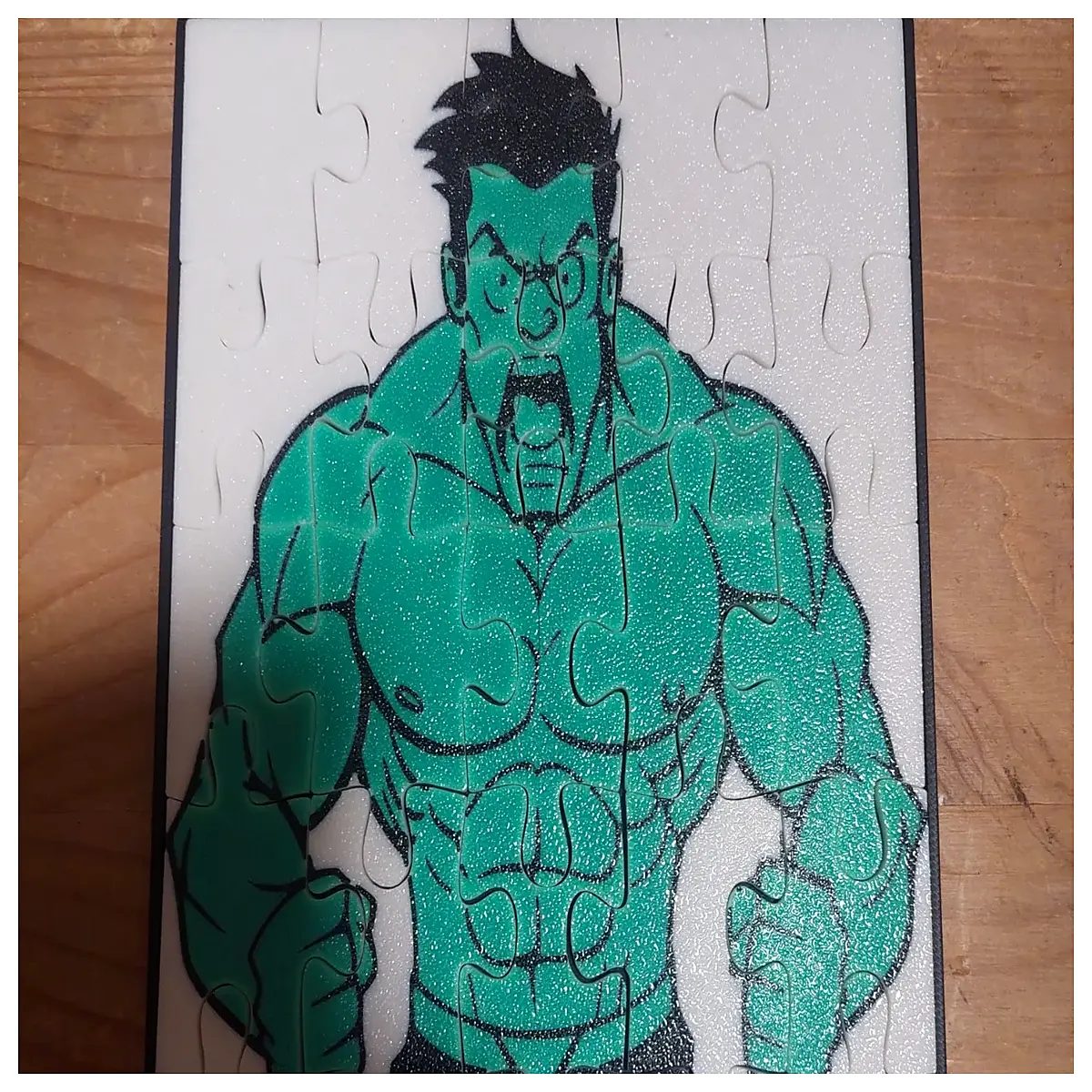 Kids Jigsaw Puzzle Hulk Superhero Puzzle Toy Child Education 3 6 Years Learning Game