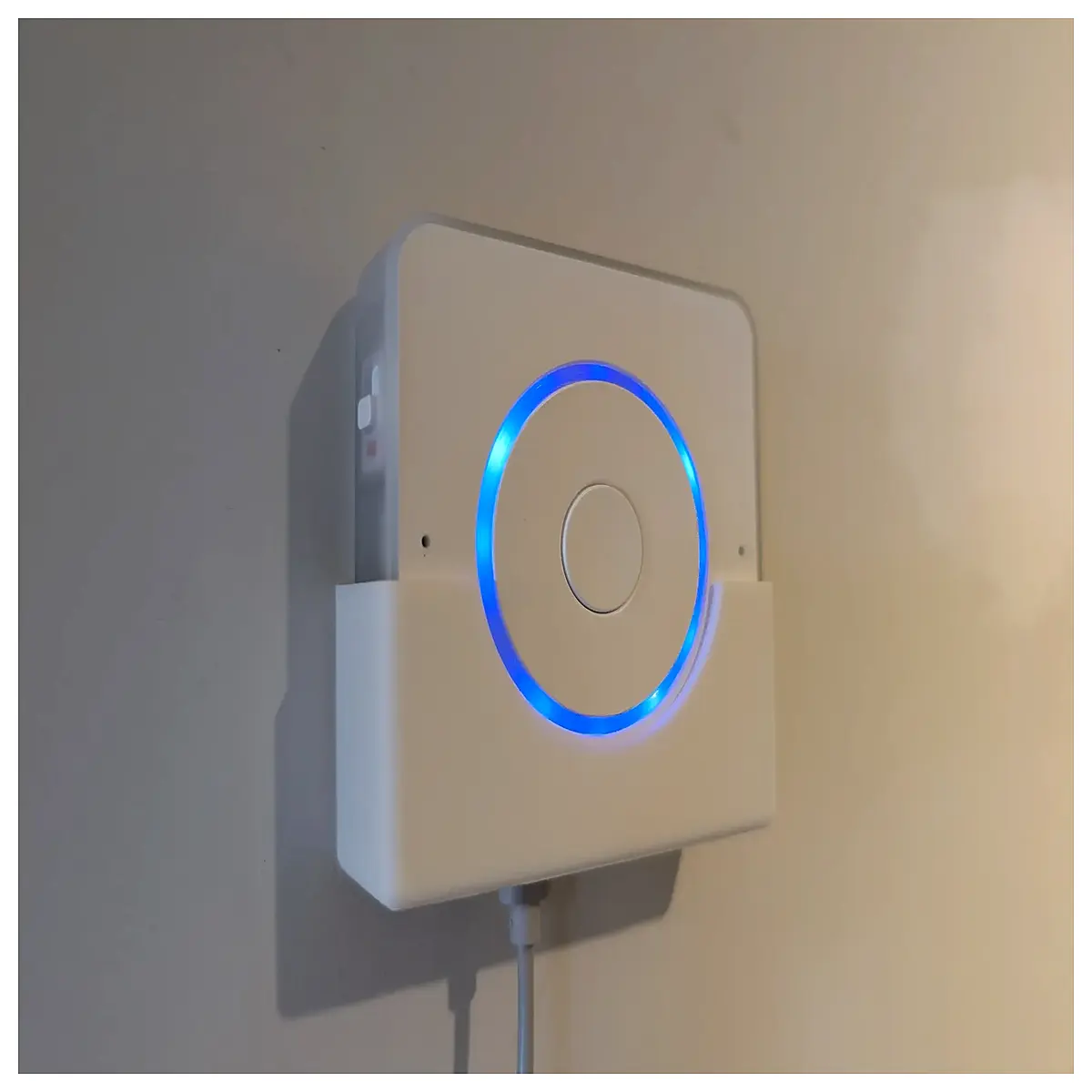 home assistant voice pe wall mount bracket installation for smart home voice control device mounting