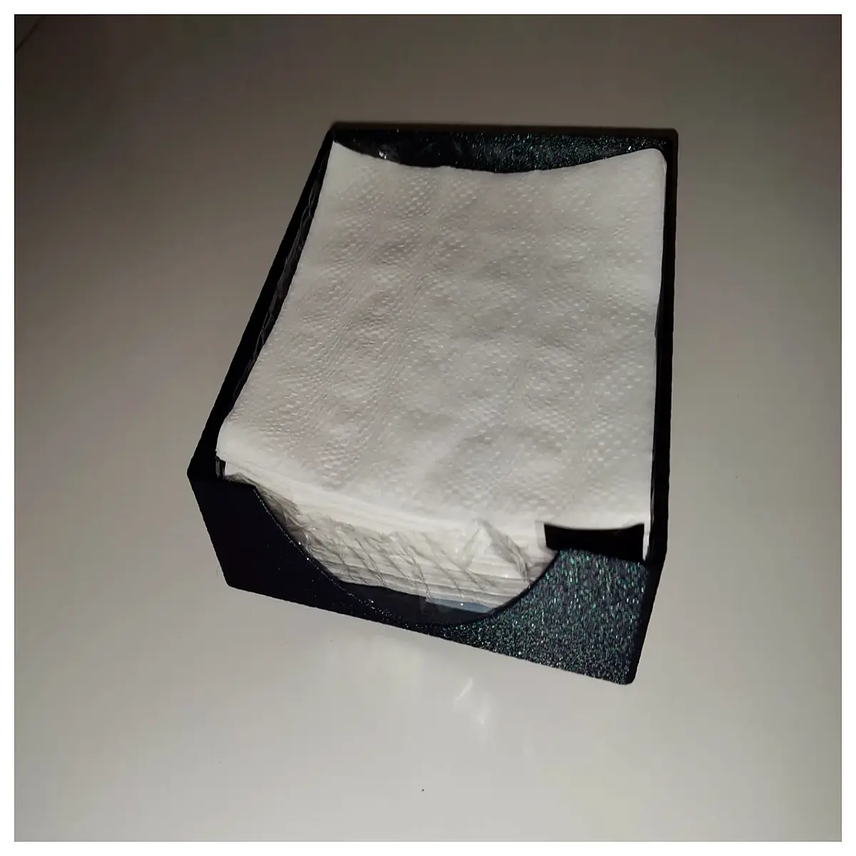 Tissue Paper Dispenser Stand Desk Organizer Bathroom Kitchen Tissue Holder Modern Simple Display Shelf