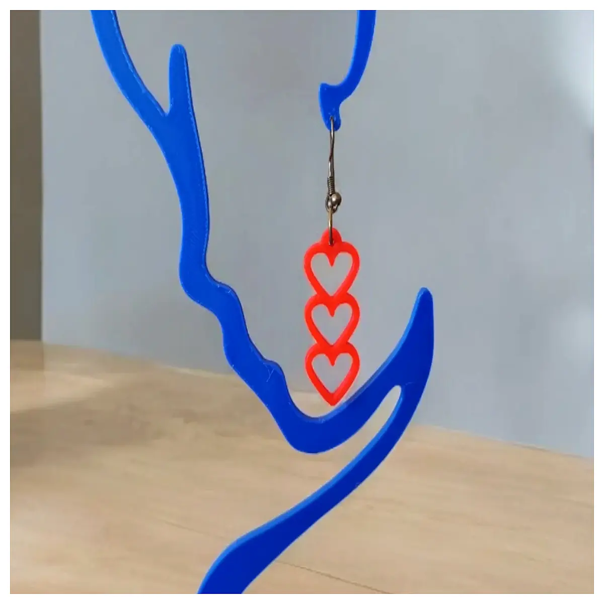 Three Hearts Dangle Earrings Women s Style Elegant Earrings Romantic Drop Earrings Fashion Jewelry