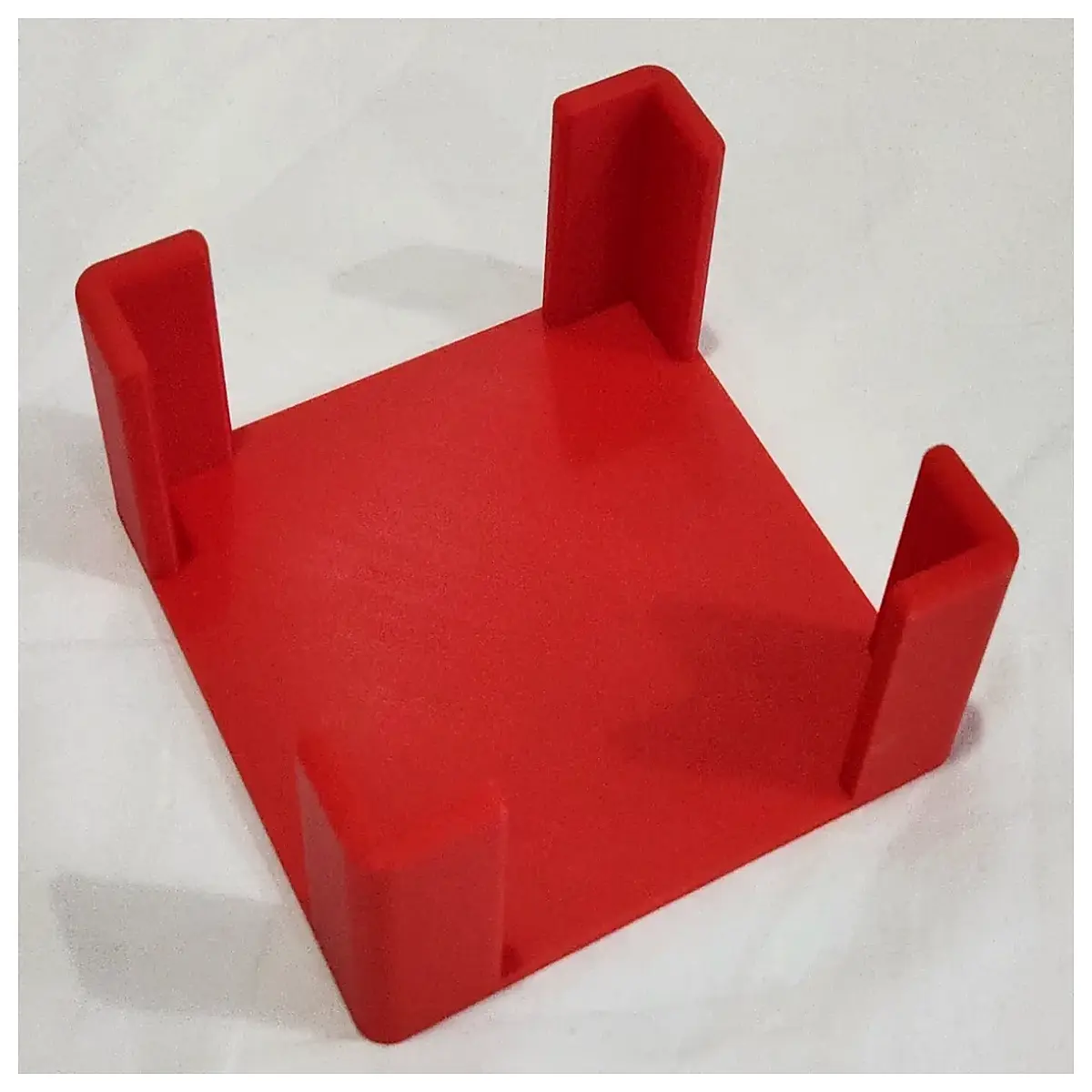 Square Cup Holder Stand Desktop Organizer Coffee Mat Holder Modern Minimalist Home Office Storage Support Stand Your Surface