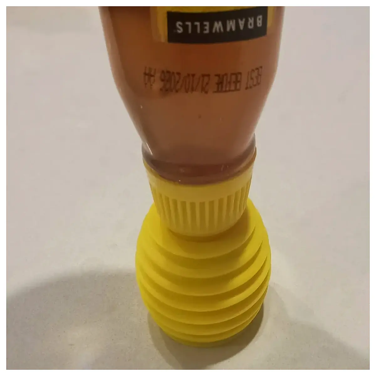 inverted honey dispenser bottle holder feed sauce jar rack kitchen counter organizer drip