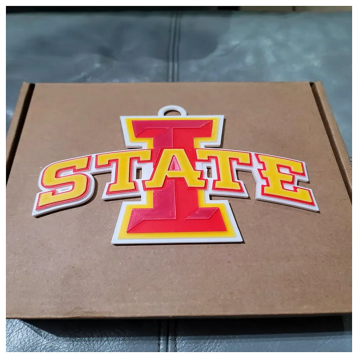 Iowa State University 3D Model Souvenir Desk Decoration College Collectible University Gift 180mm