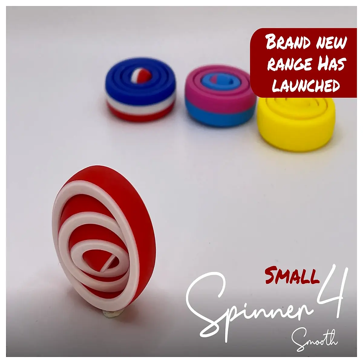 Finger Spin Toy Smooth Rotating Mini Gyro Fidget Spinner Toy Desk Puzzle Stress Relief Cool ed Spinner