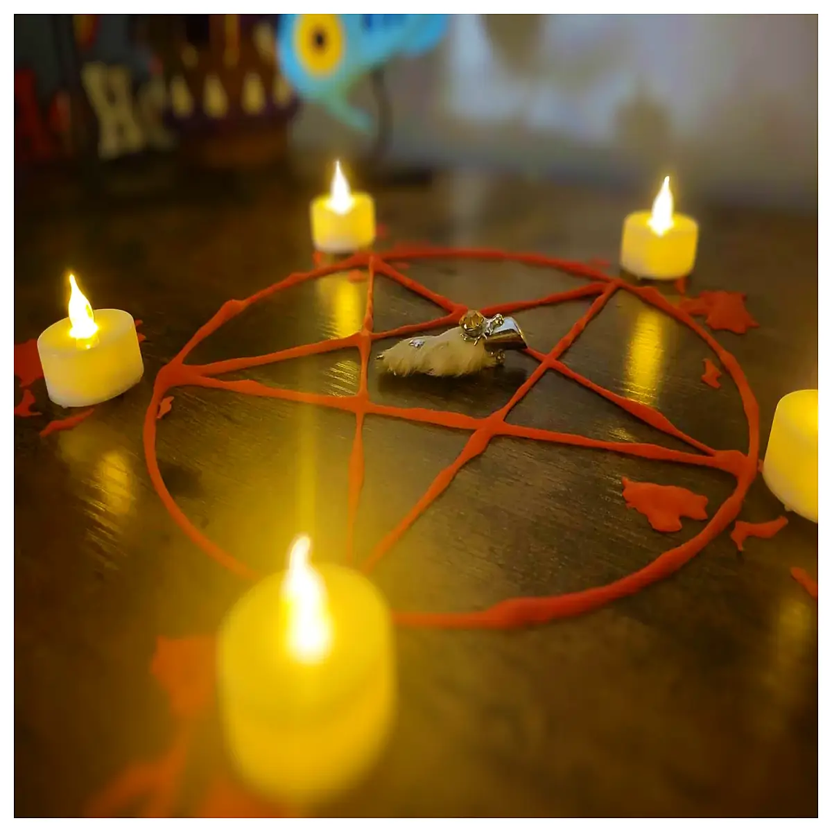 Wax Crayon Star Desktop Decoration Creative Ornament Star Model Desk Decor Festive Gift