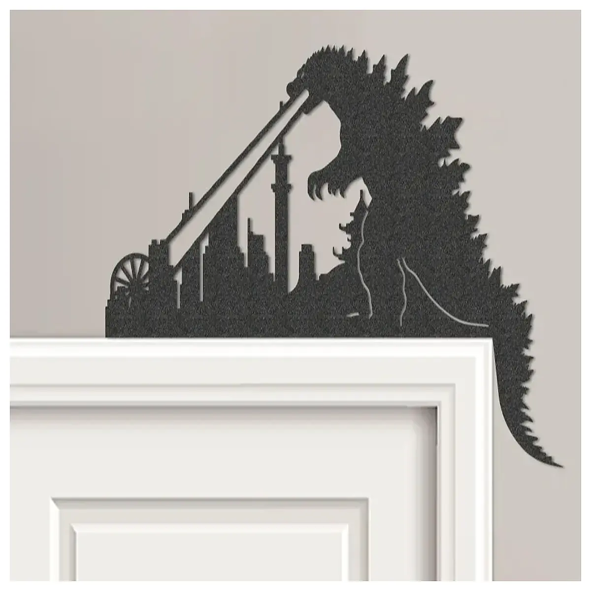 door frame decal movie prop horror party decor