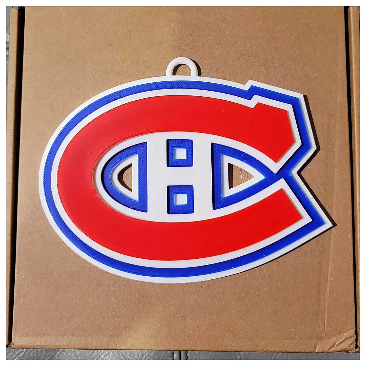 Montreal Canadiens 3D Emblem Model 180mm Statue Collectible Award Decoration