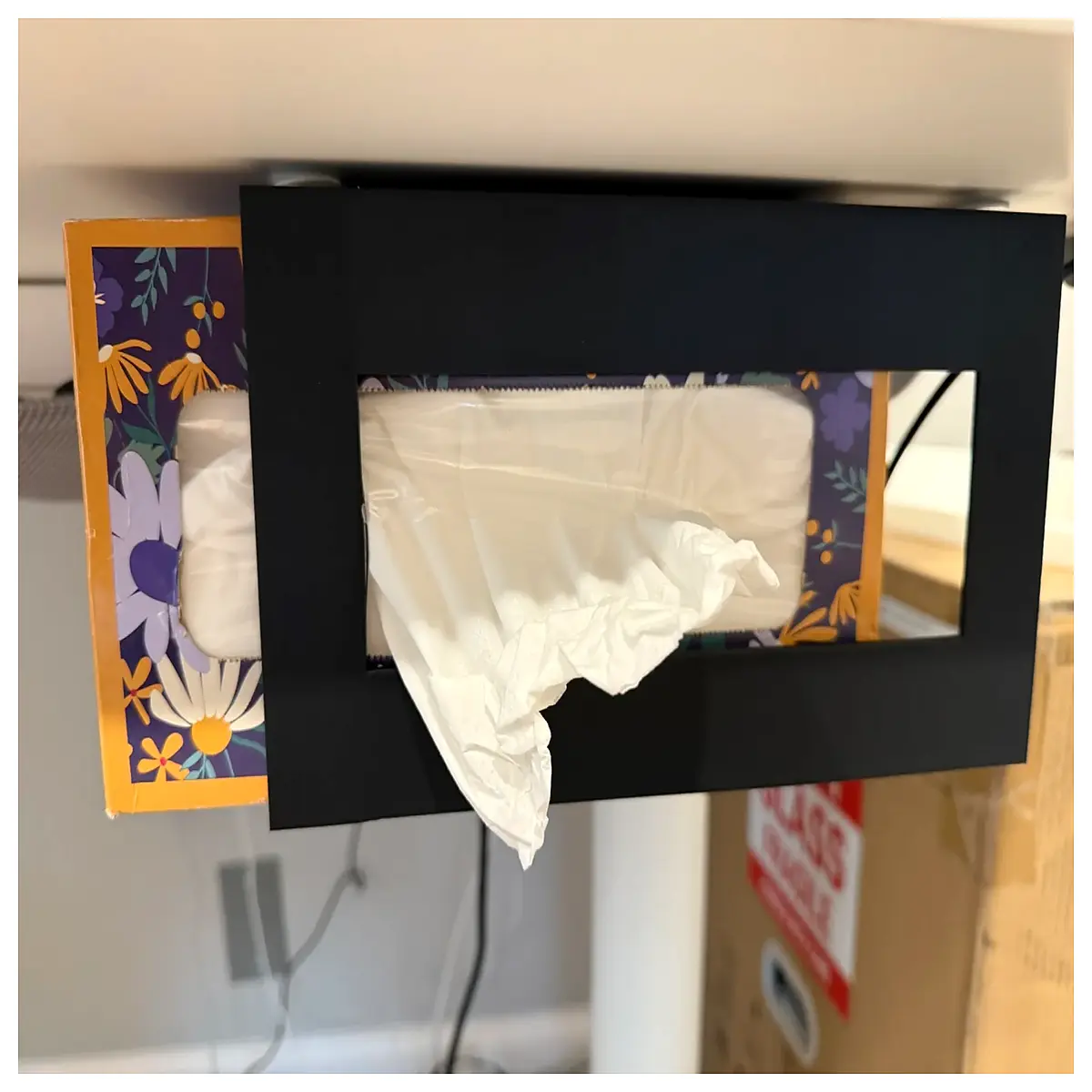 Tissue Box Stand Holder Support Automatic Roll Holder Kitchen Bathroom Desk Organizer Tissue Paper Stand