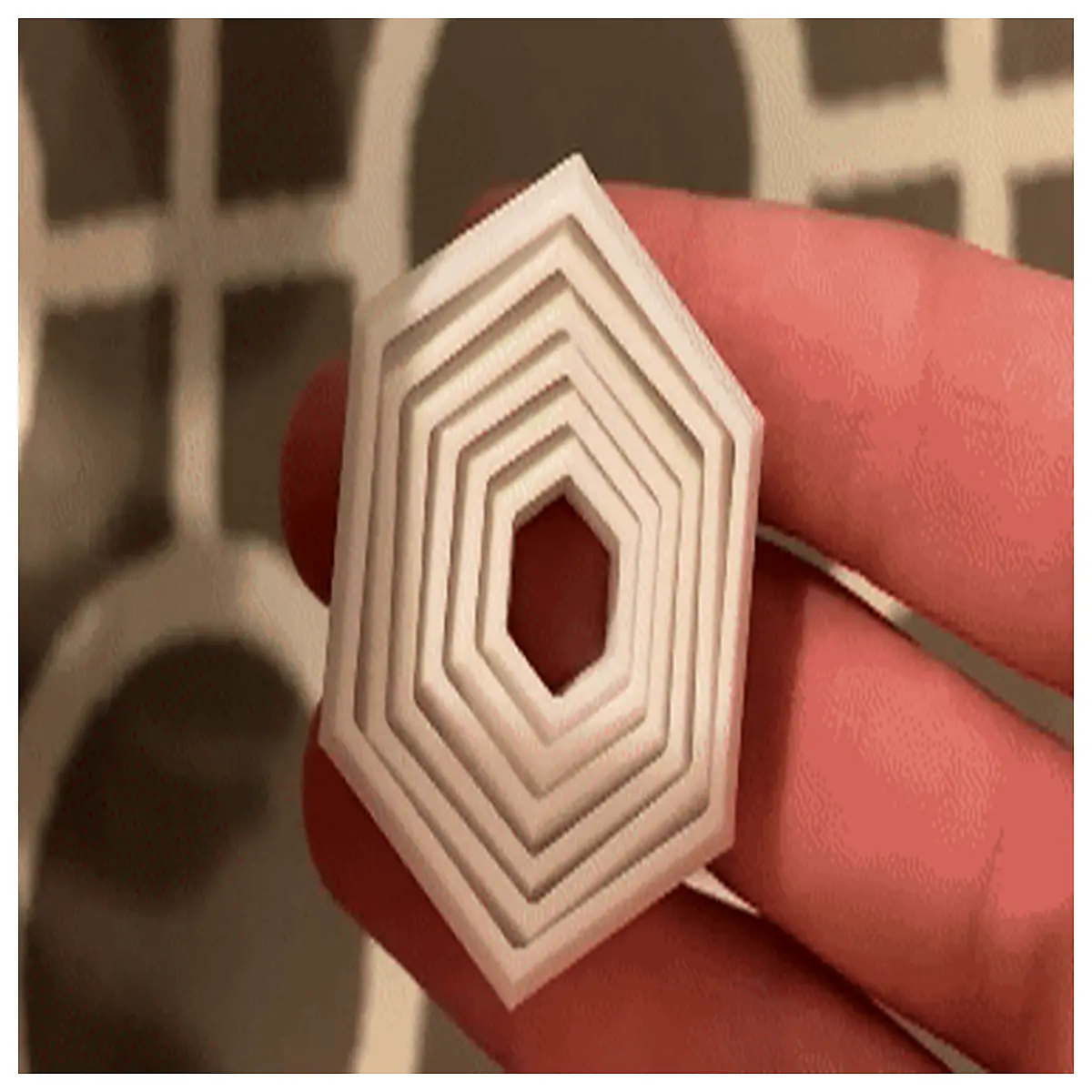 Hexagonal Fidget Toy Mini V2 Stress Relief Puzzle Toy Adult Kids Fun Relaxing De Stress Gadget