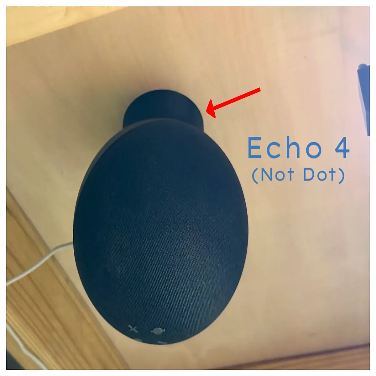 Echo 4th Generation Wall Mount Holder Desktop Wall Support for Smart Speaker Hanging Bracket Compatible with