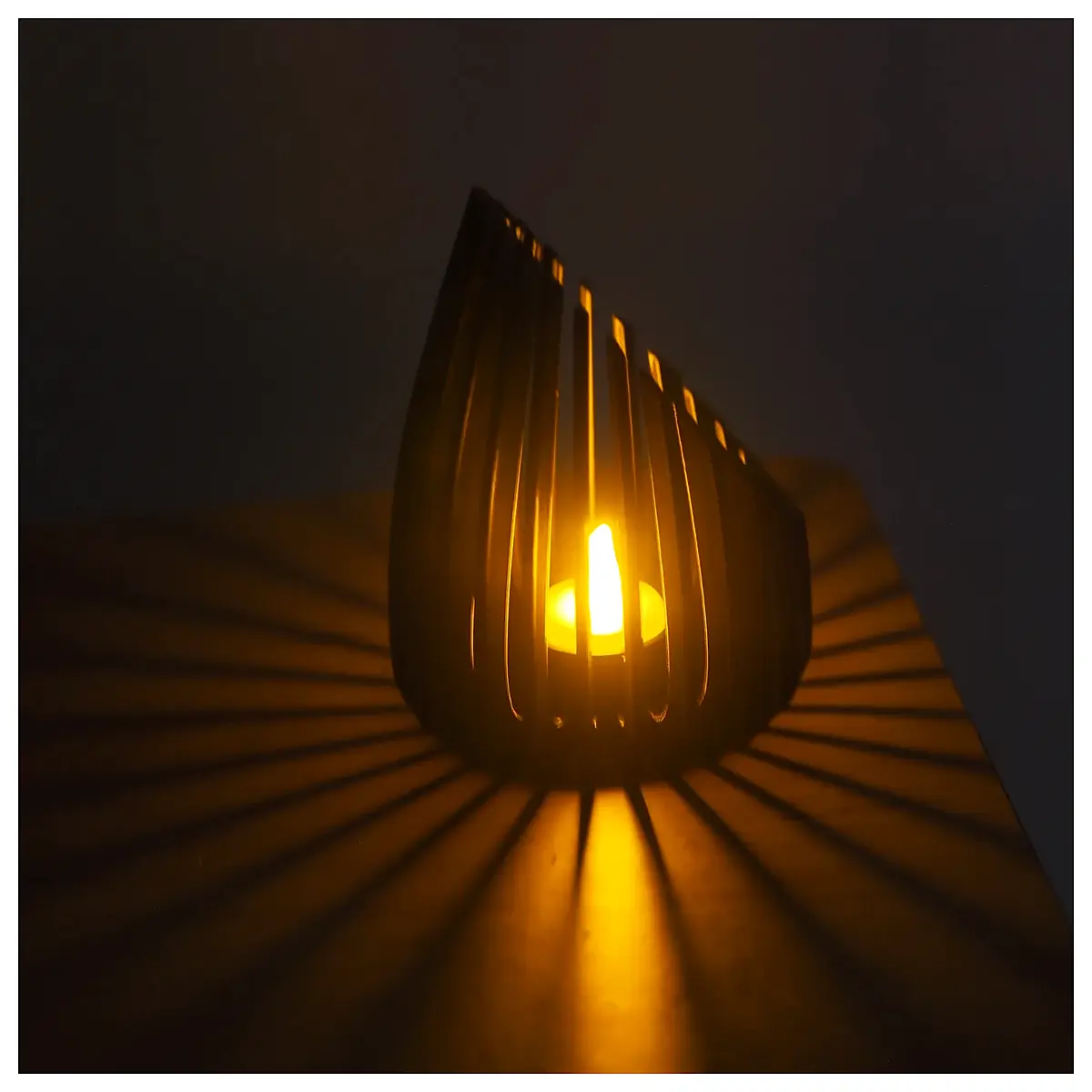 modern candle holder glass votive tea table decor