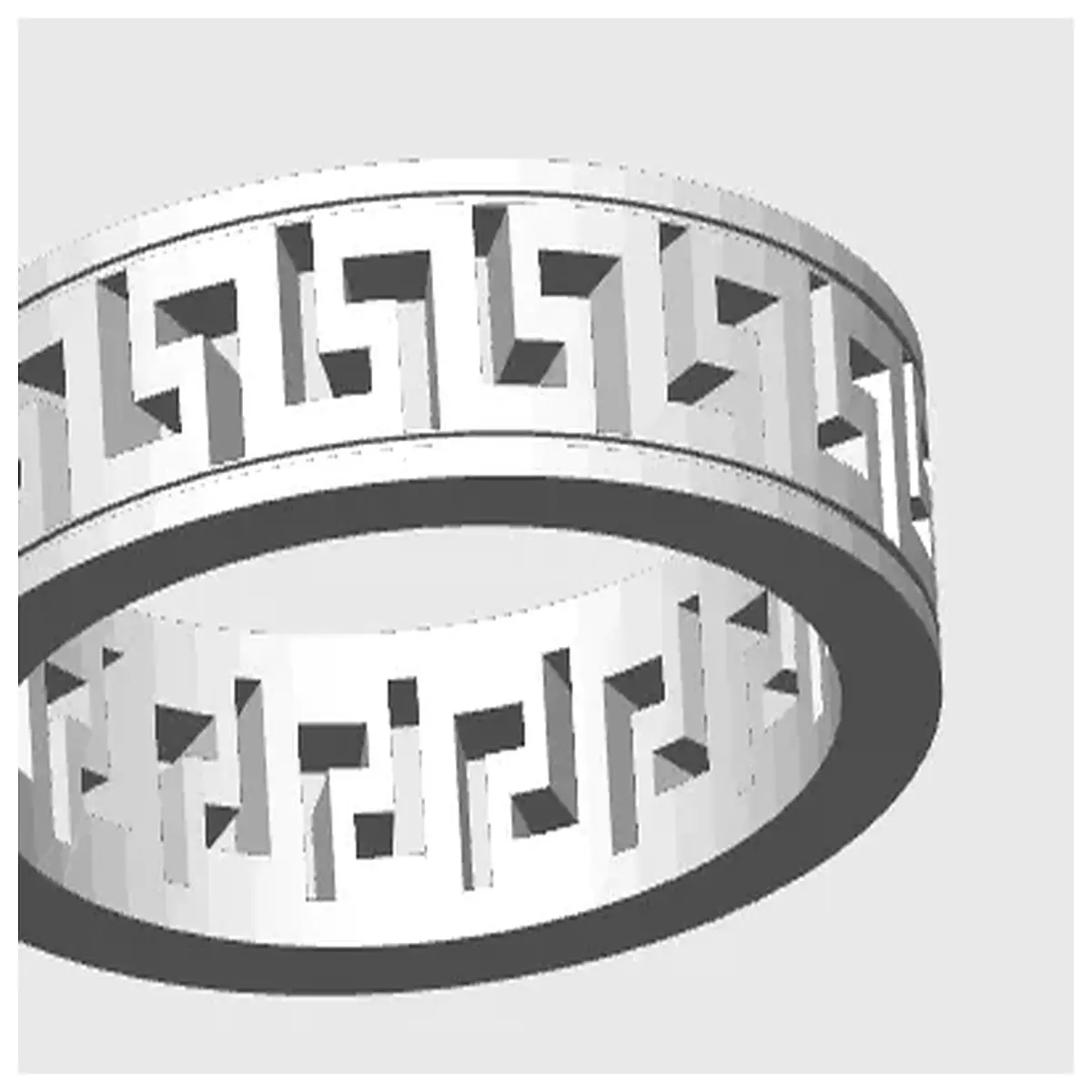 Greek Signet Ring Women s Ring Jewelry Decorative Elegant Gift Rings Classic Signet Rings for Personalization