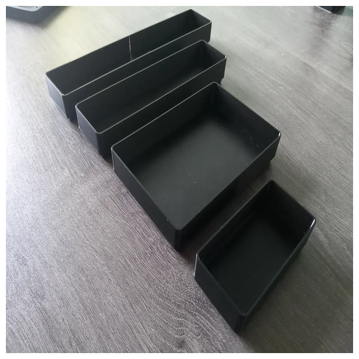 Gridfinity 3U Storage Box Magnetic Organizer Desk Storage Office Supplies Storage Accessories