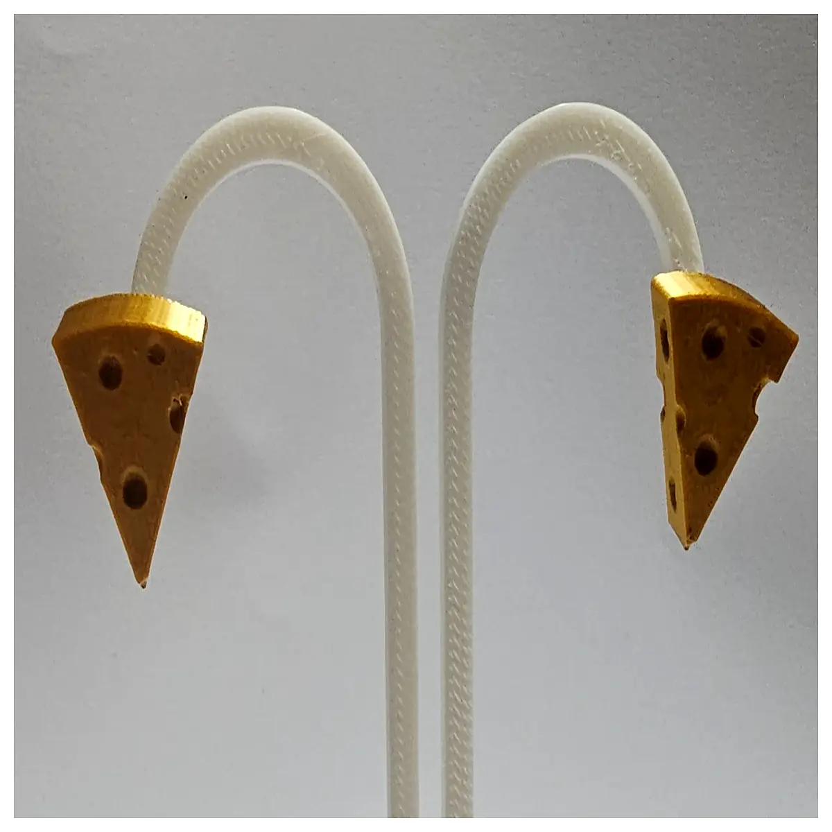 Cheese Slice Earrings Women s Cute Miniature Food Earrings Cheese Stud Earrings Girls Sweet Style