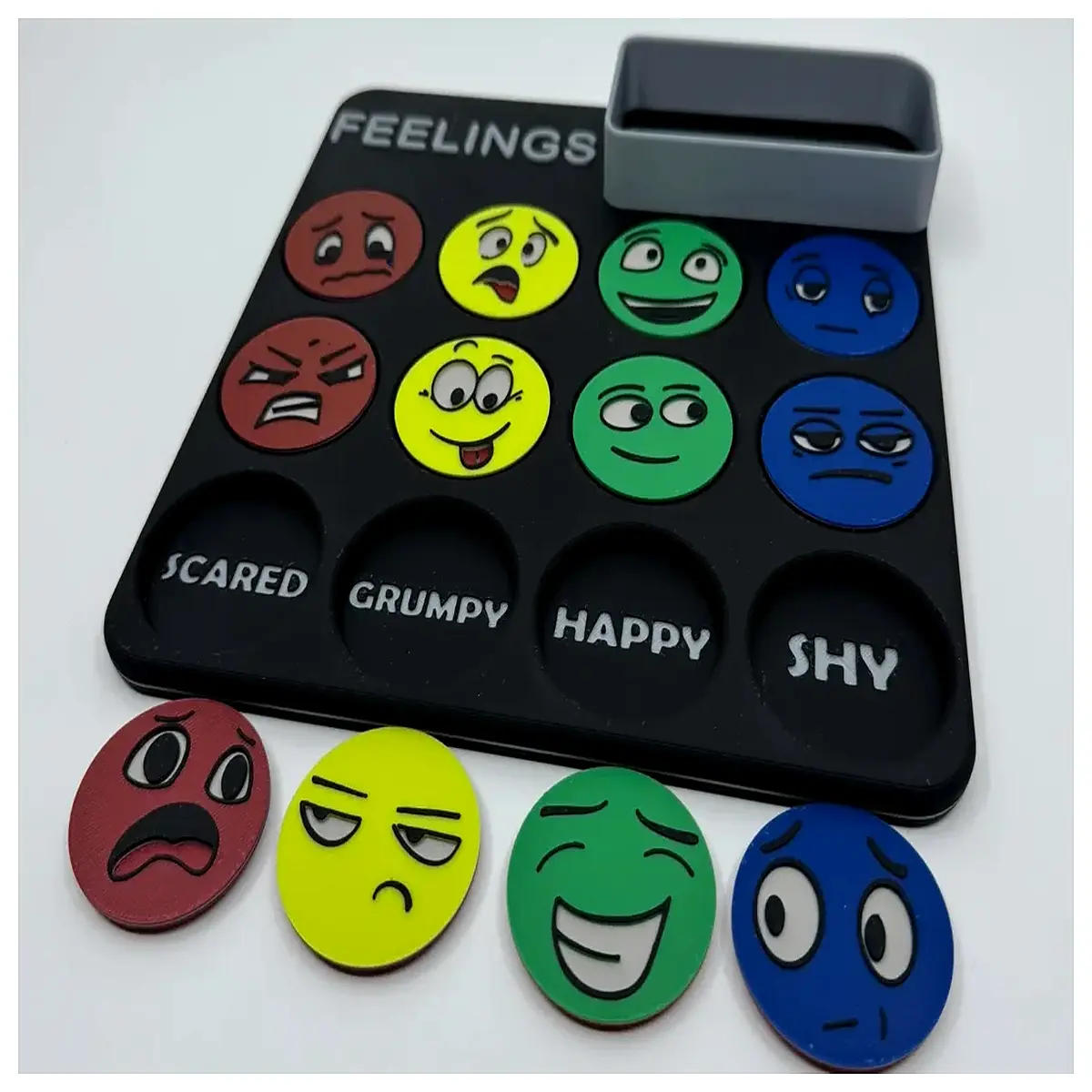 Emotion Puzzle Board Kids Emotional Recognition Toy Develop Child s Emotional Expression Skills Cognitive Development Toy Early Education Puzzle Game