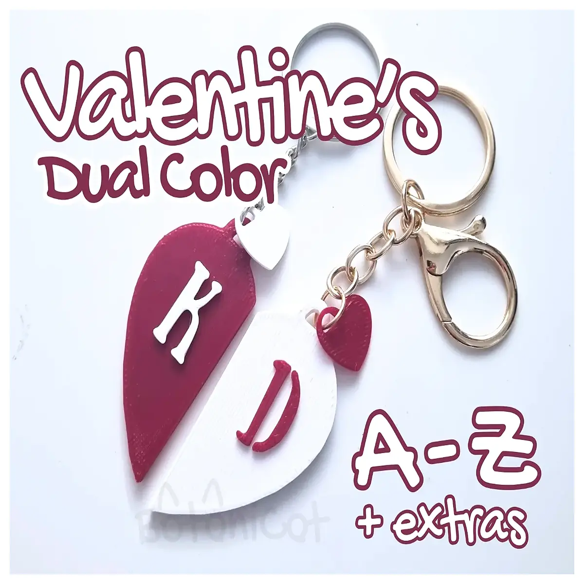 Valentine s Gift Red White Double Love Couple Gift Romantic Surprise Decoration