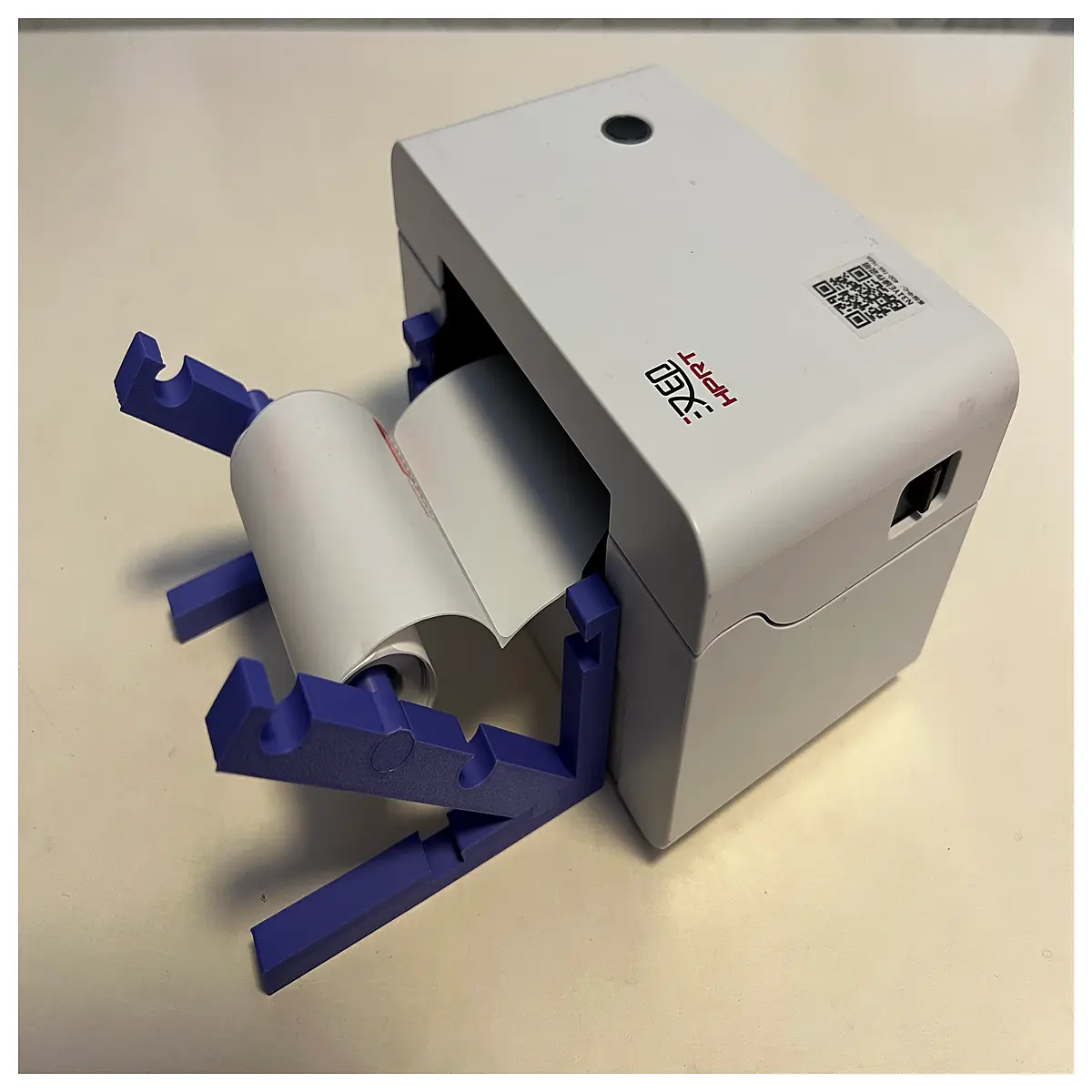 Thermal Printer Paper Holder Adjustable Height Spacing Print Stand Accessory Support Multiple Modes