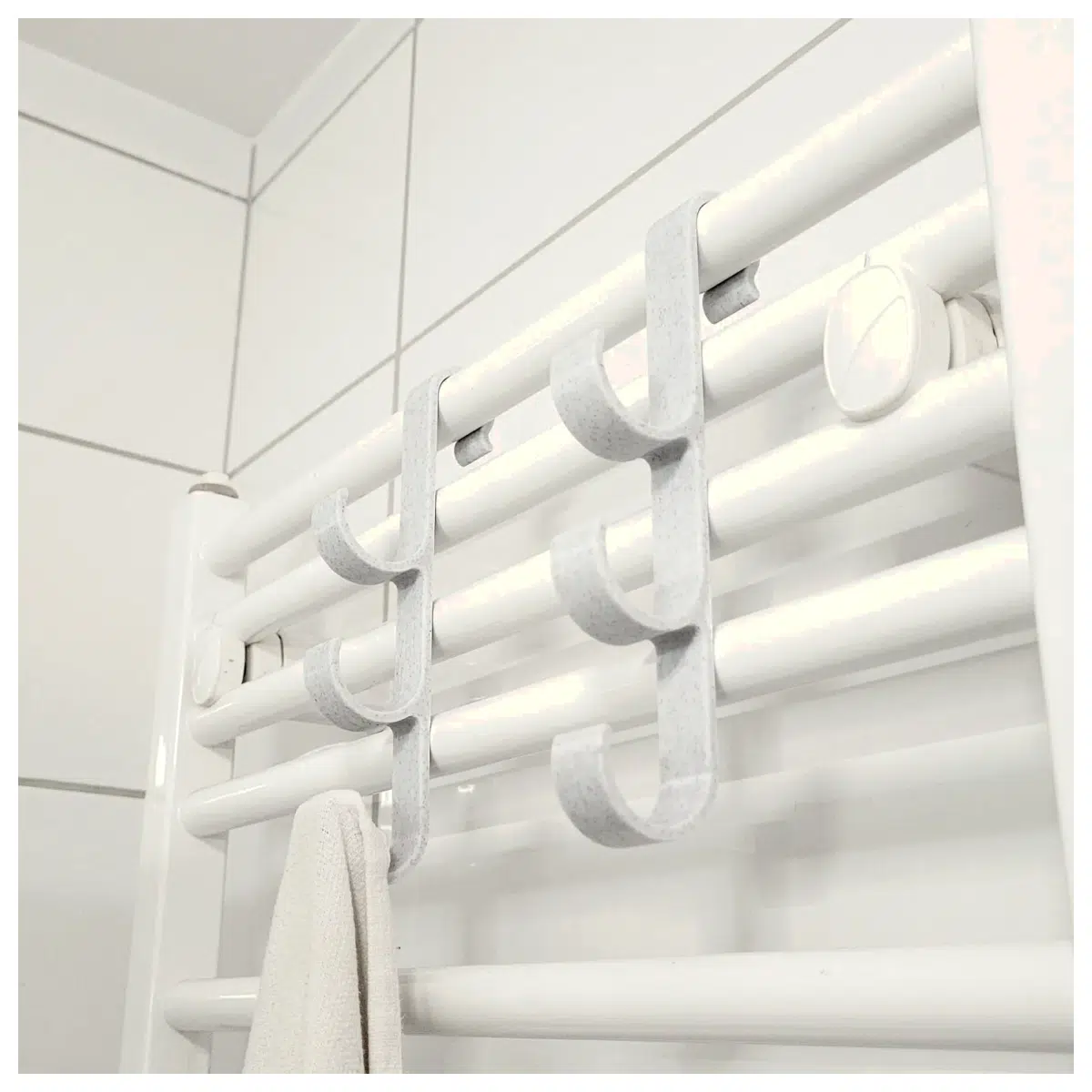 Bathroom Radiator Towel Hook 3 in 1 Hook Radiator Accessories Towel Rack Radiator Decoration