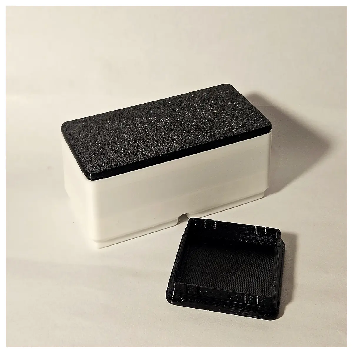 magnetic gridfinity organizer bins lid compatible with system storage parts box