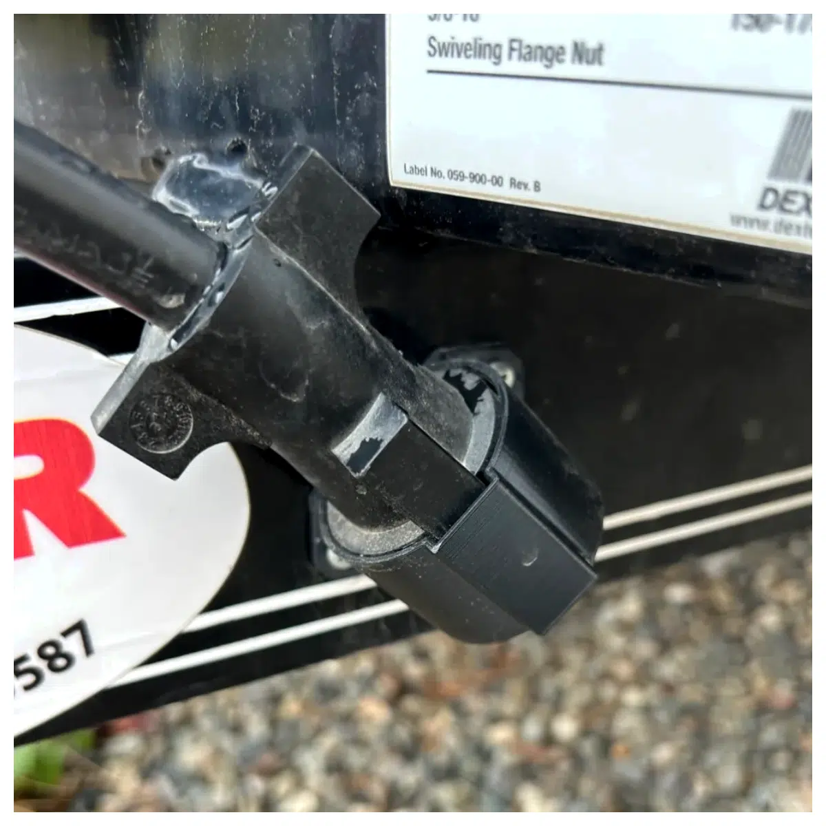 7 Pin Trailer Connector Bracket Auto Trailer Socket Accessory Trailer Plug Installation Vehicle Connector Trailer Parts