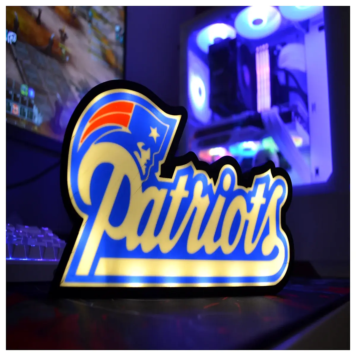 Patriots Lantern New Billboard Advertising Outdoor Display Promotion Outdoor Lighting Commercial Illumination