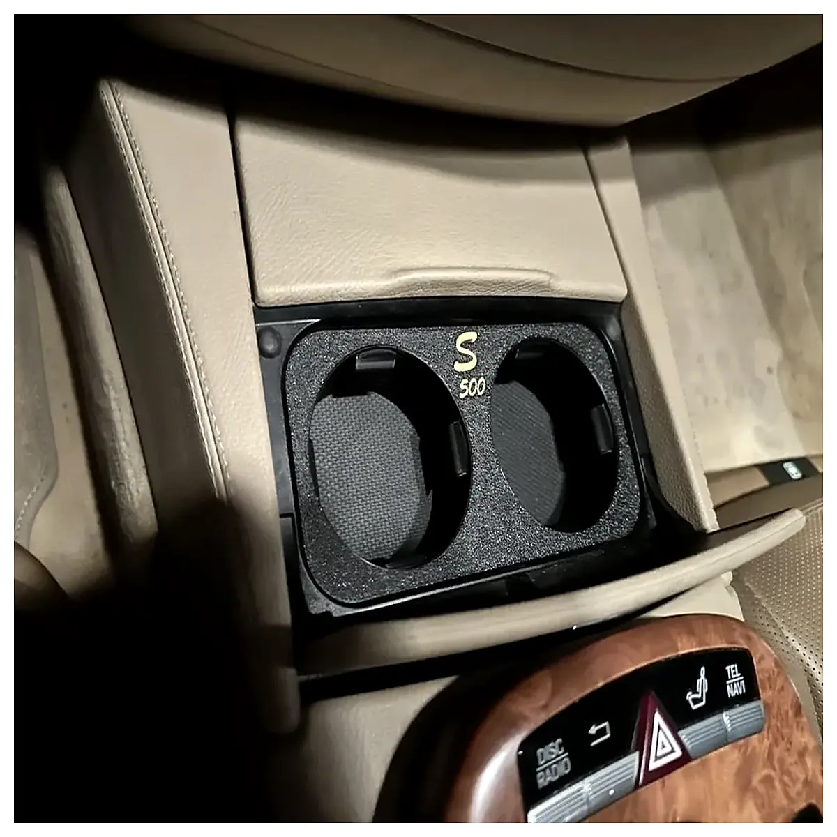 W221 Cup Holder Car Interior Drink Holder Coffee Cup Support Automotive Accessories Replacement Parts