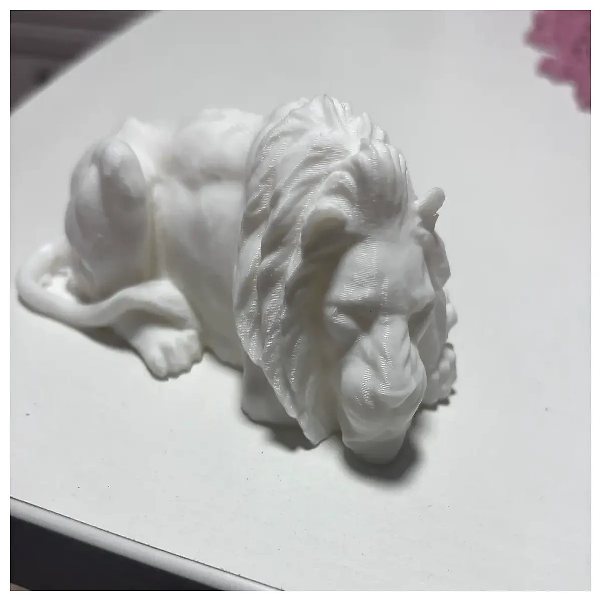 sleeping lion statue garden decor large stone lion sculpture for yard majestic animal art piece home entrance figure