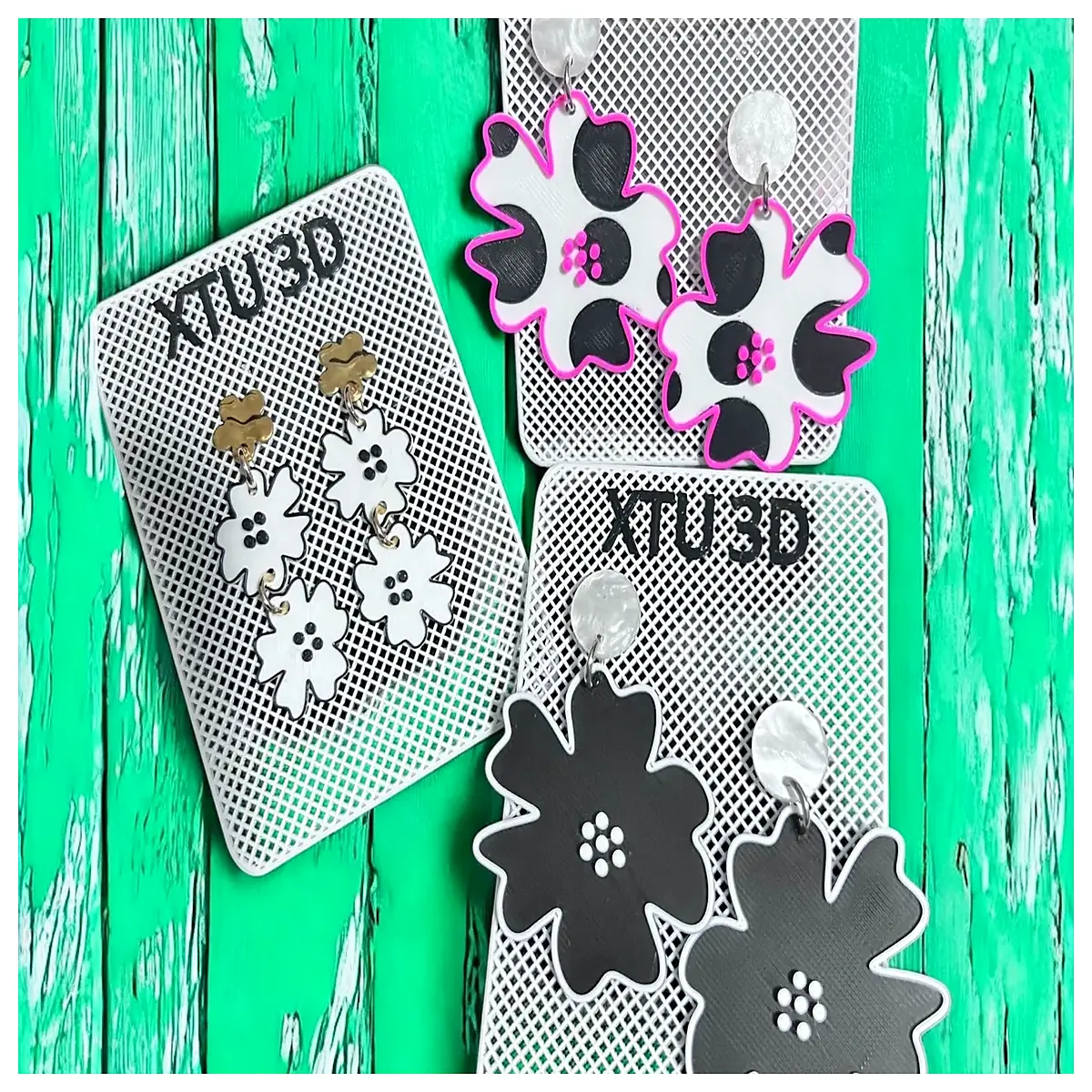 Floral Earrings Women s Earrings Decorative Earrings Elegant Style Flower Earring Girlfriend Best Friend