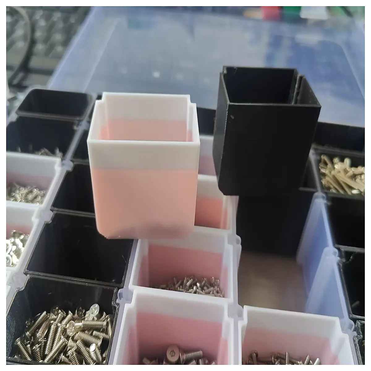 Parts Organizer Boxes Small Dividers Storage Boxes for Electronics Assembly Accessories Component Sorting