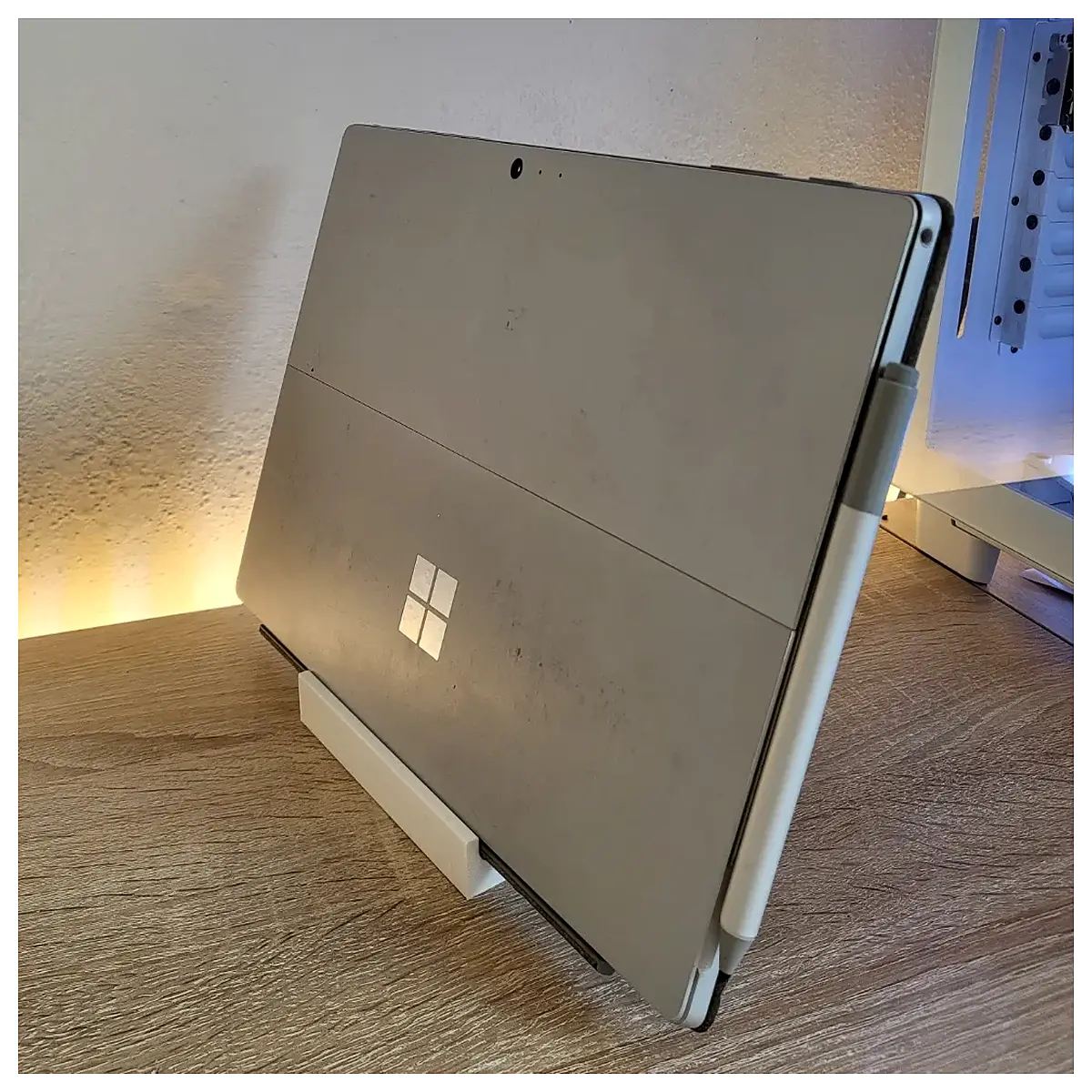 usb c hub for surface pro 9 8 7 dock station with ethernet sd card reader laptop mount accessory