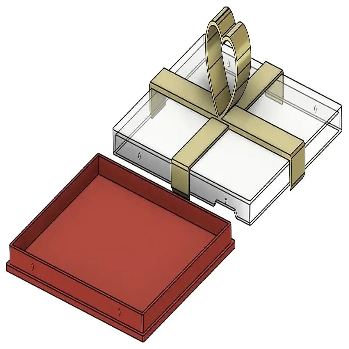 Wish Gift Voucher Packaging Gift Box Blessing Card Festival Gift Surprise Joyful Memory Keepsake